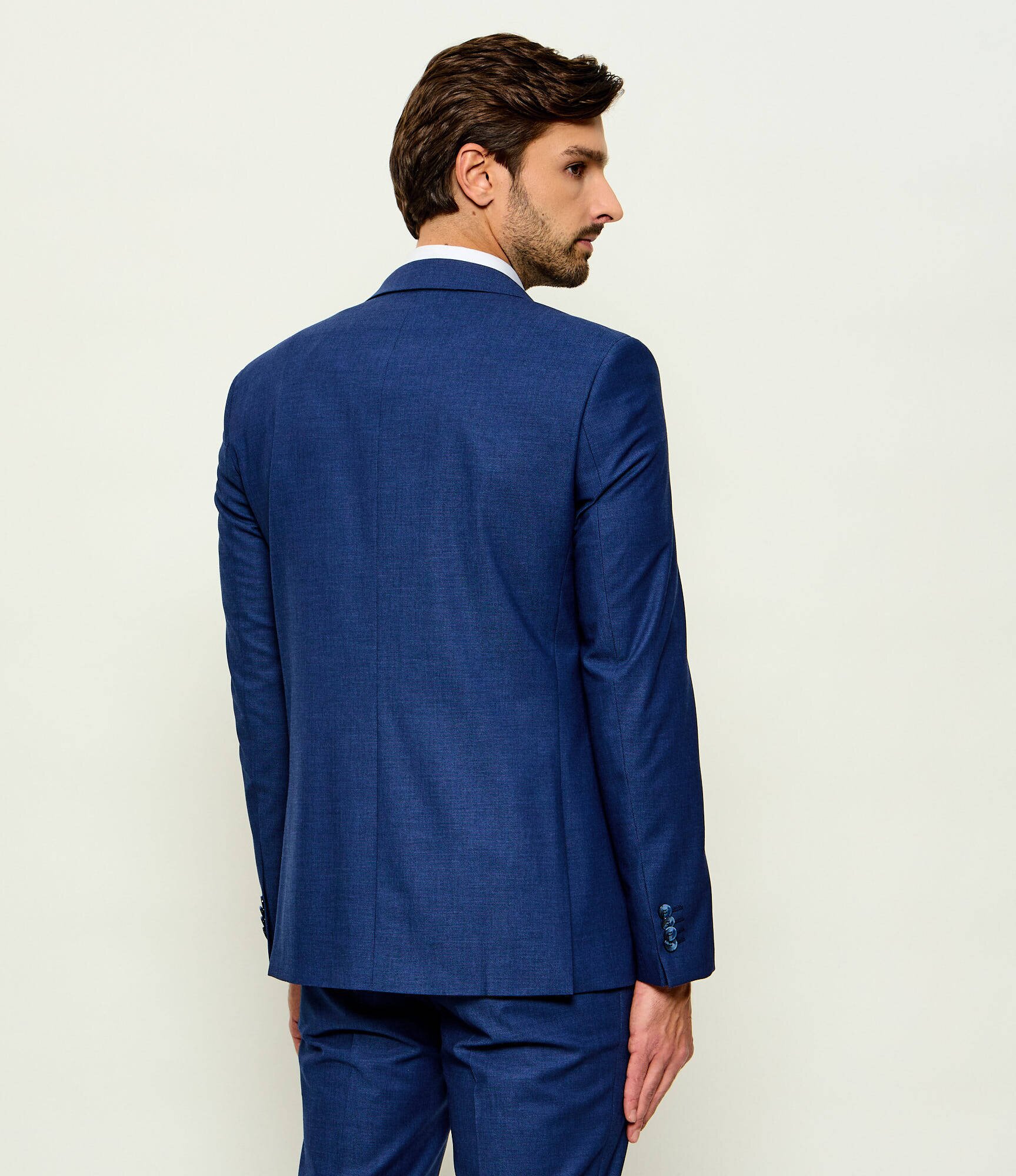 Hechter Paris Sacou | Slim Fit cu adaos de lână