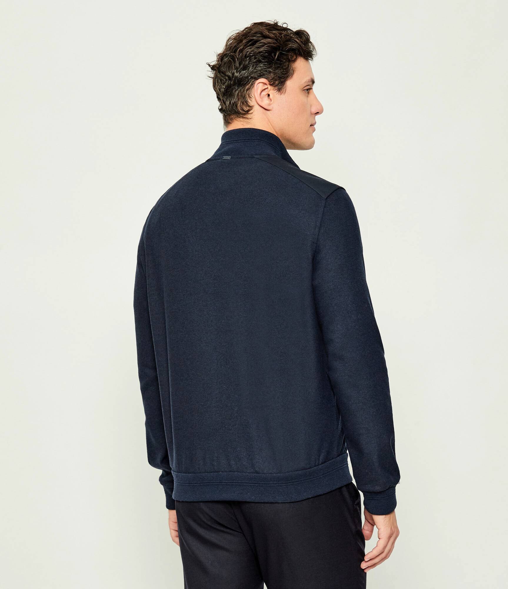 Herno Cardigan | regular fit cu adaos de lână