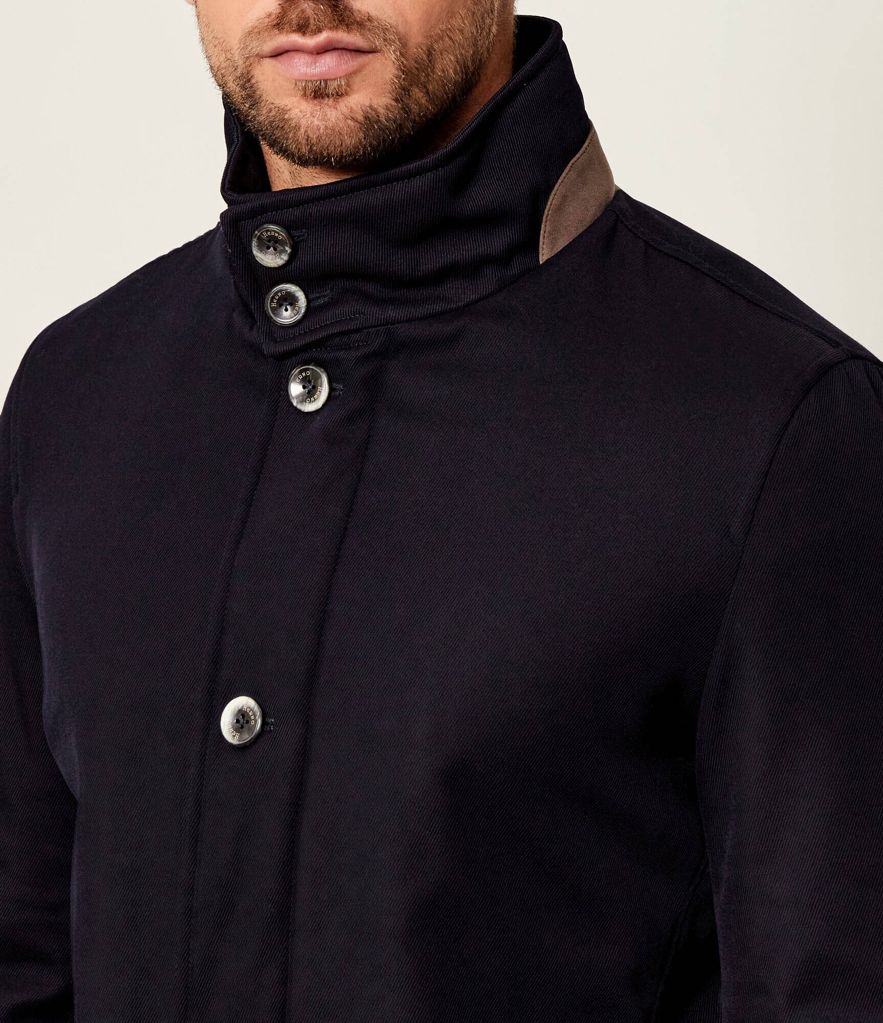 Herno De lână geacă | Slim Fit