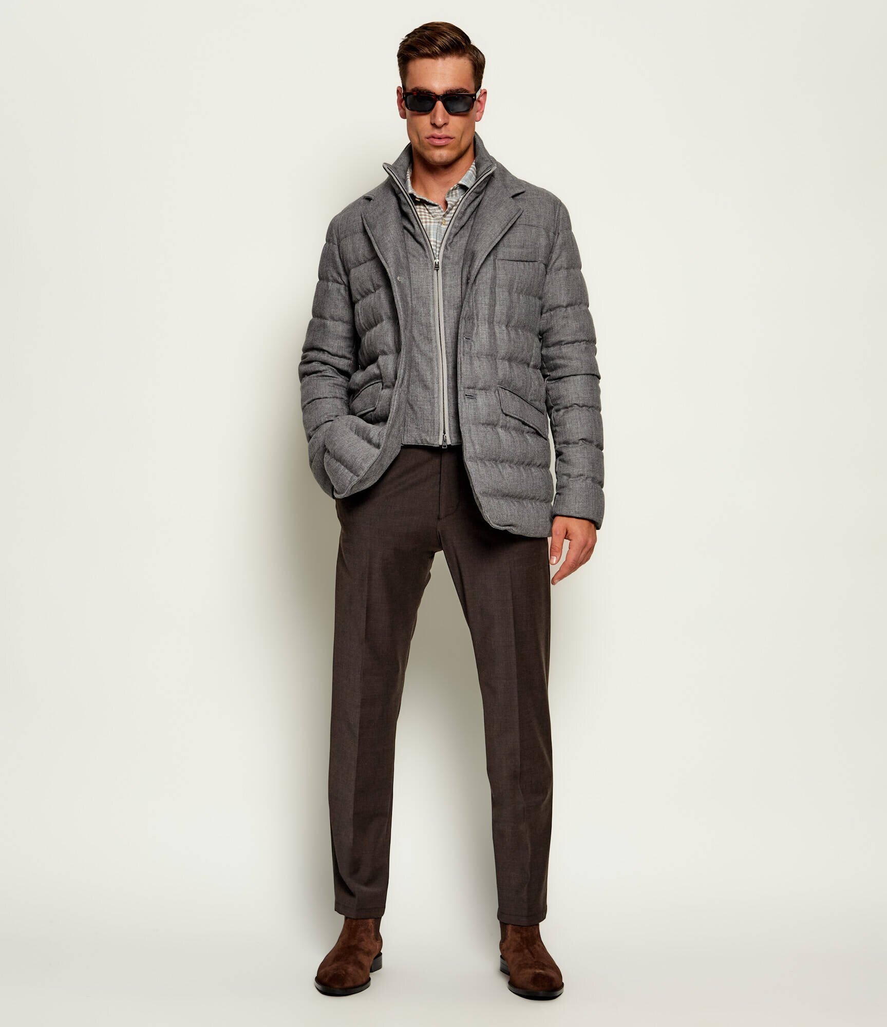 Herno Geacă 2 în 1 | regular fit cu adaos de lână