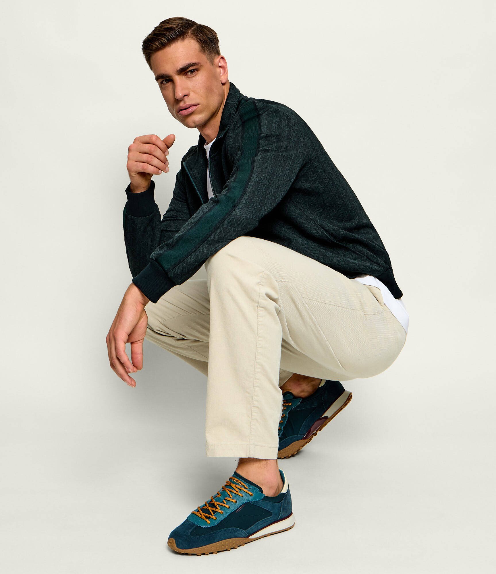 HOFF Sneakers Bridge MKII | piele | piele întoarsă