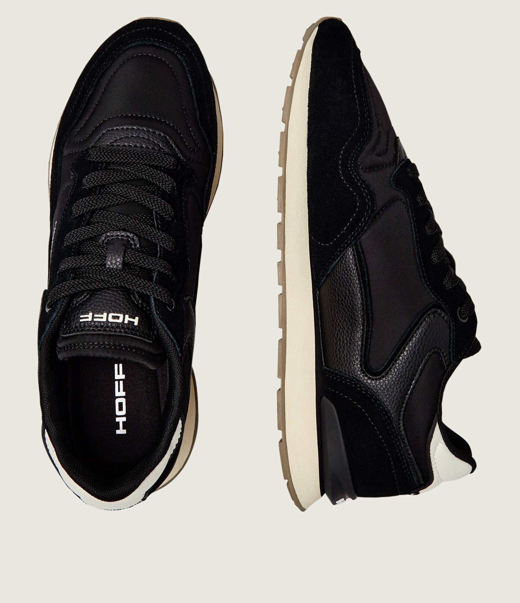 HOFF Sneakers City | piele | piele întoarsă