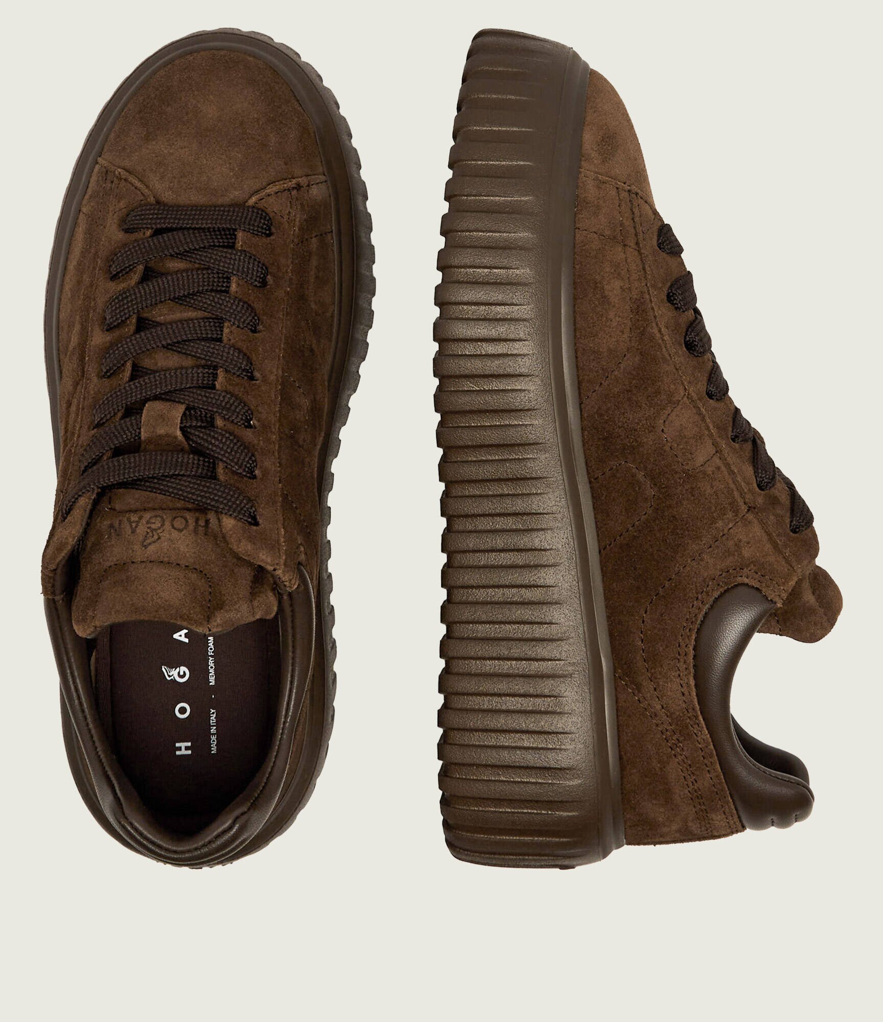 Hogan Sneakers H-Stripes | piele întoarsă