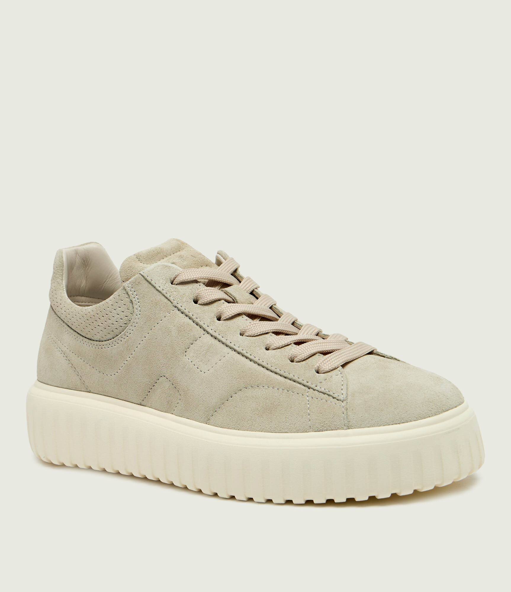 Hogan Sneakers H-STRIPES | piele întoarsă