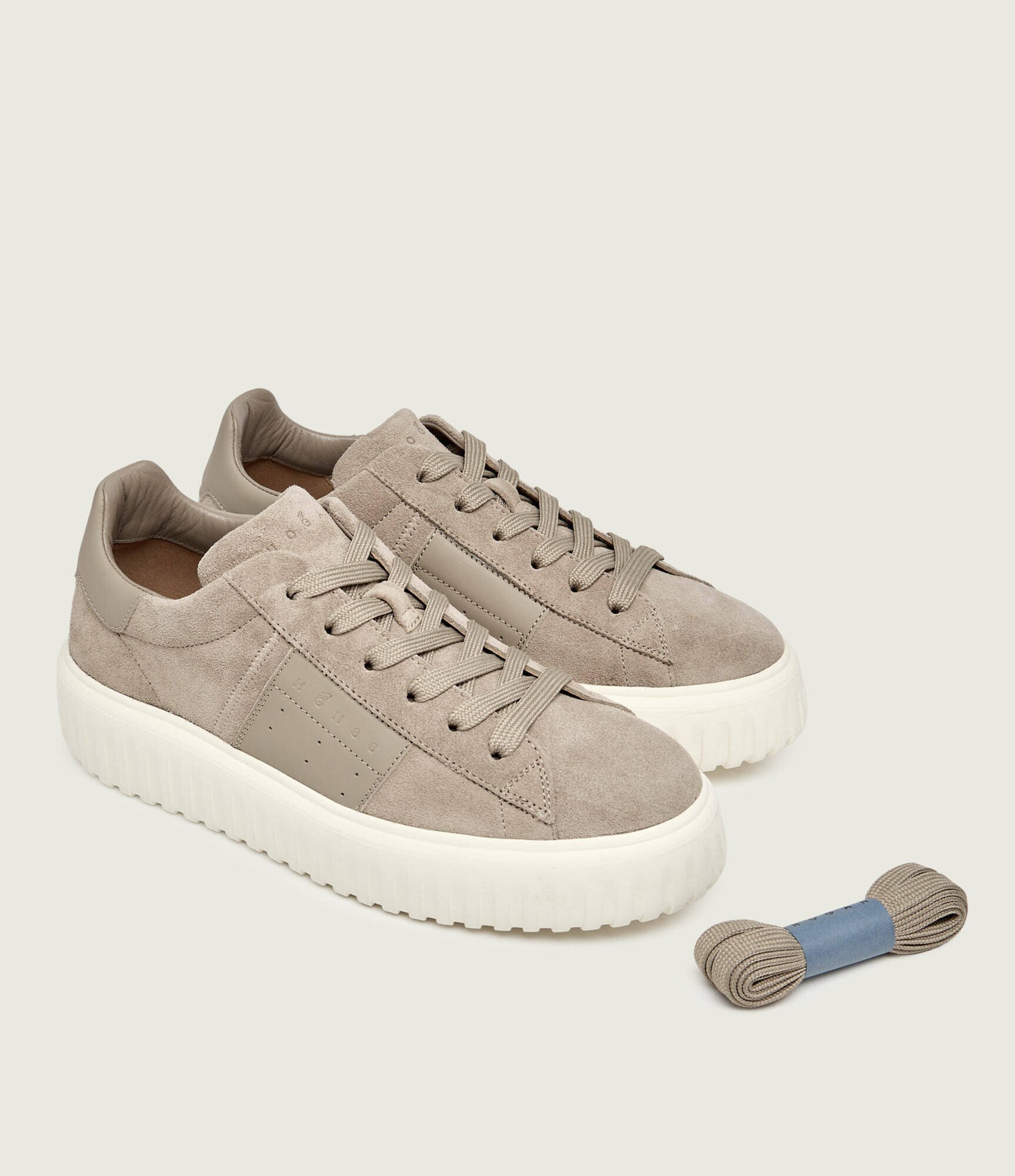 Hogan Sneakers H-STRIPES | piele întoarsă