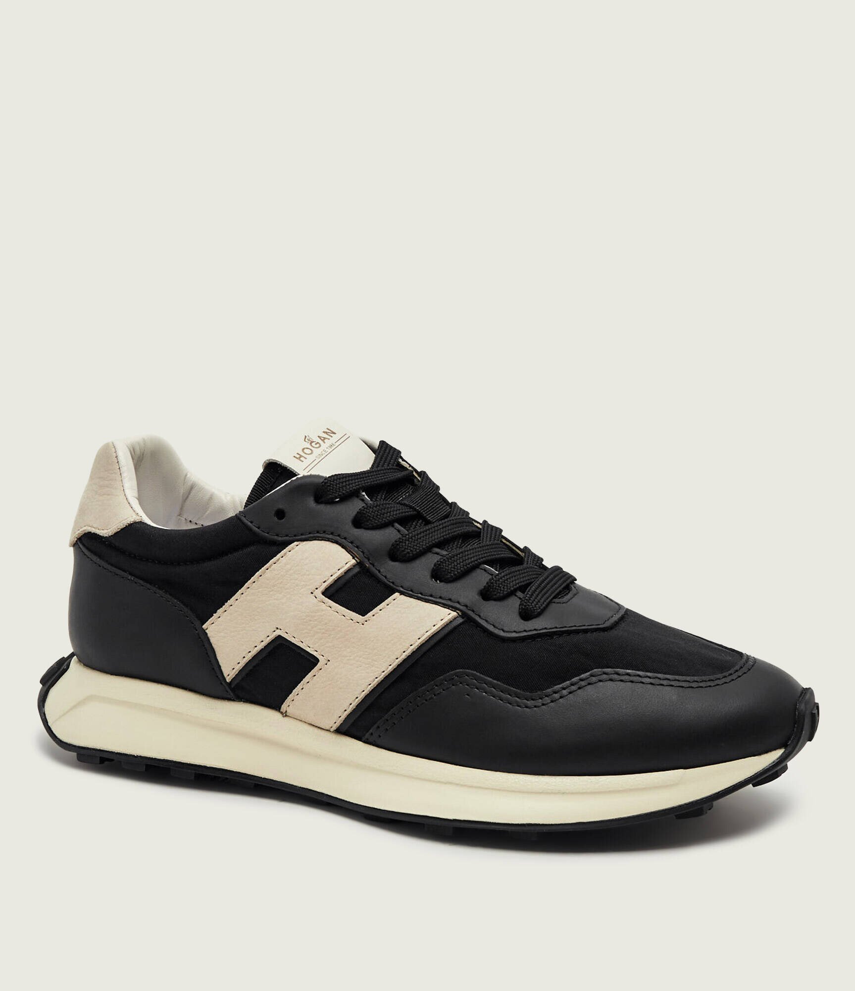 Hogan Teniși din piele H601 Allacciata H Patch