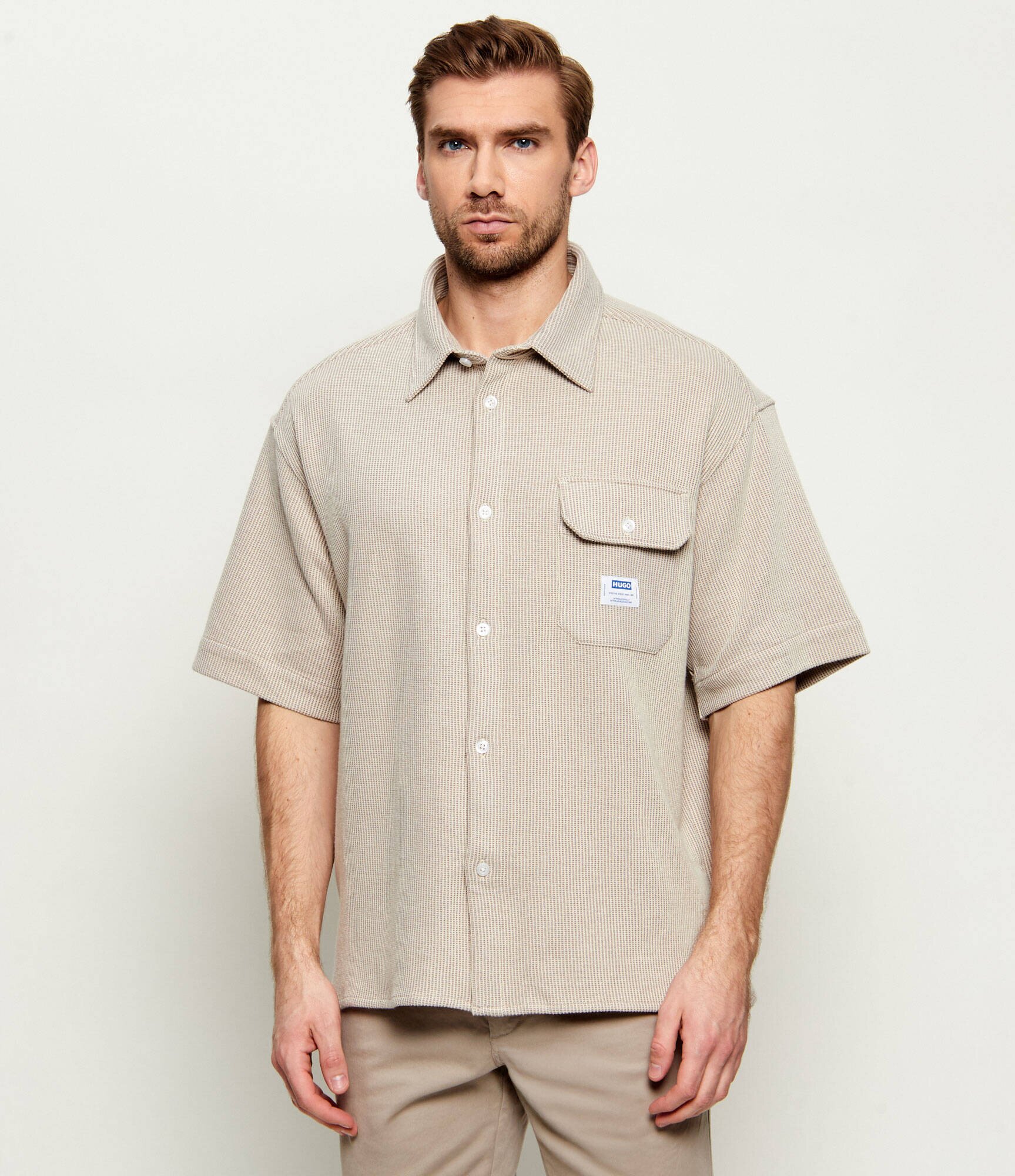 HUGO Blue Cămașă Ebaffino | Relaxed fit