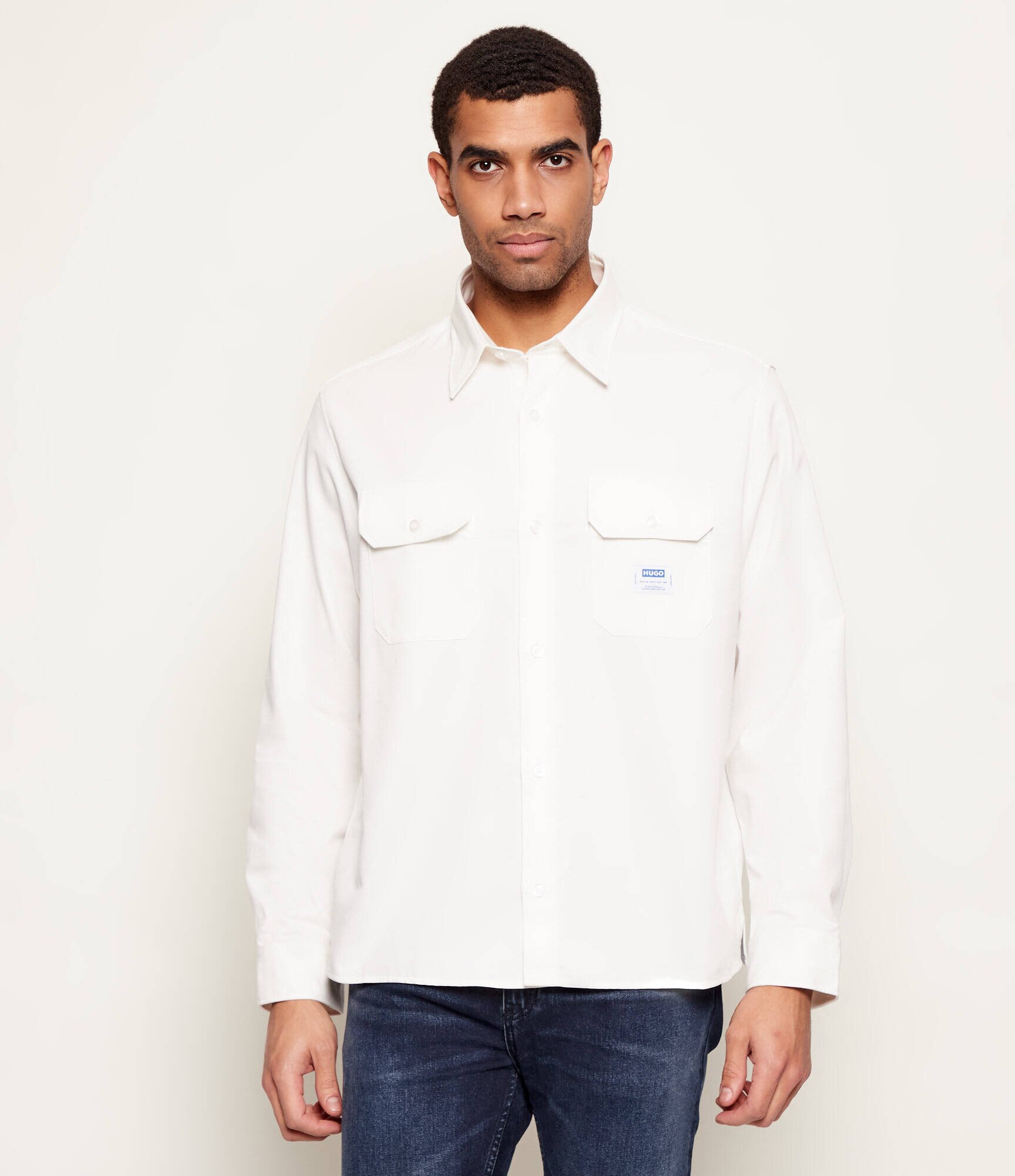 HUGO Blue Cămașă Ekynone | Oversize fit