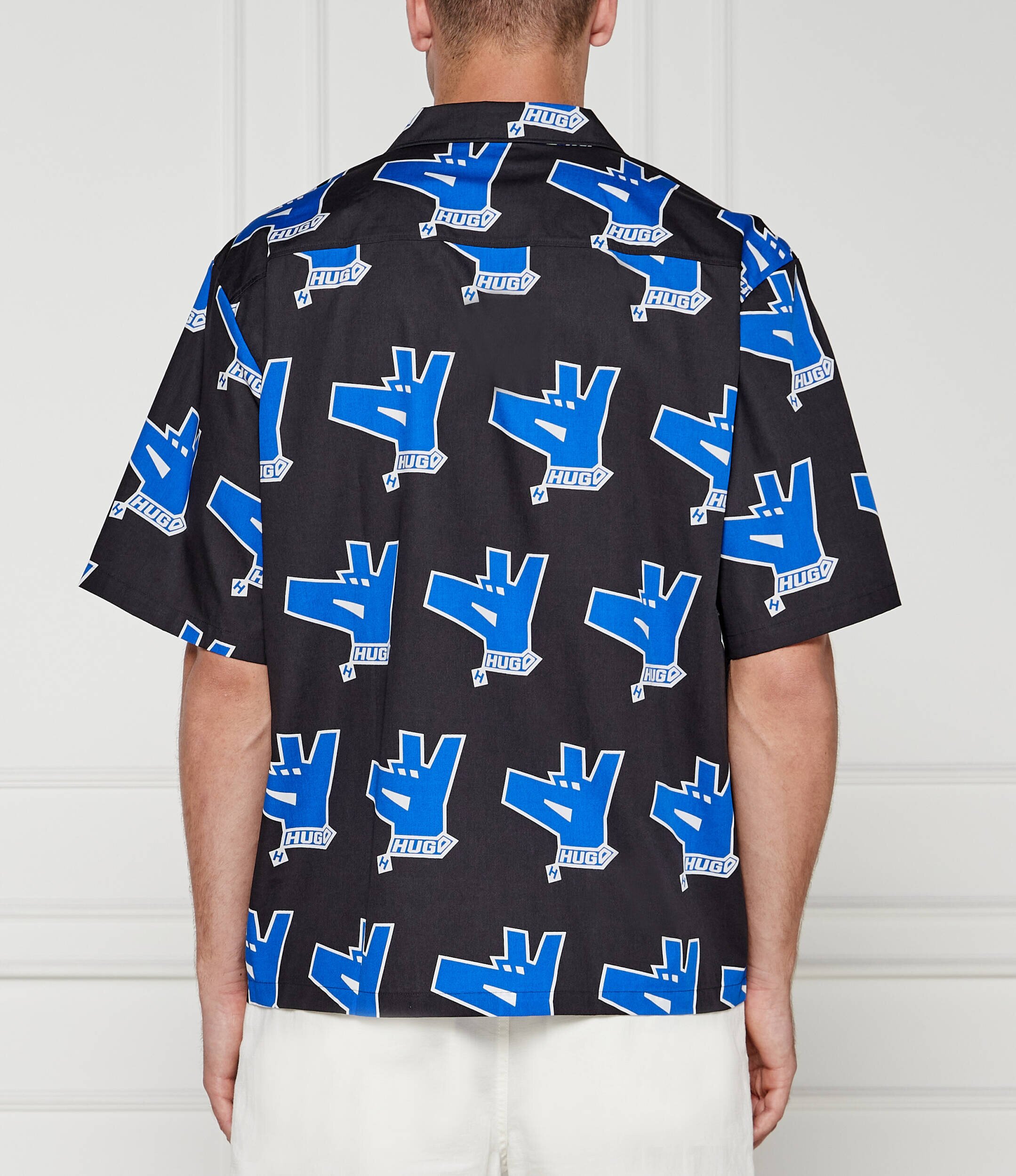 HUGO Blue Cămașă Eligino | Oversize fit