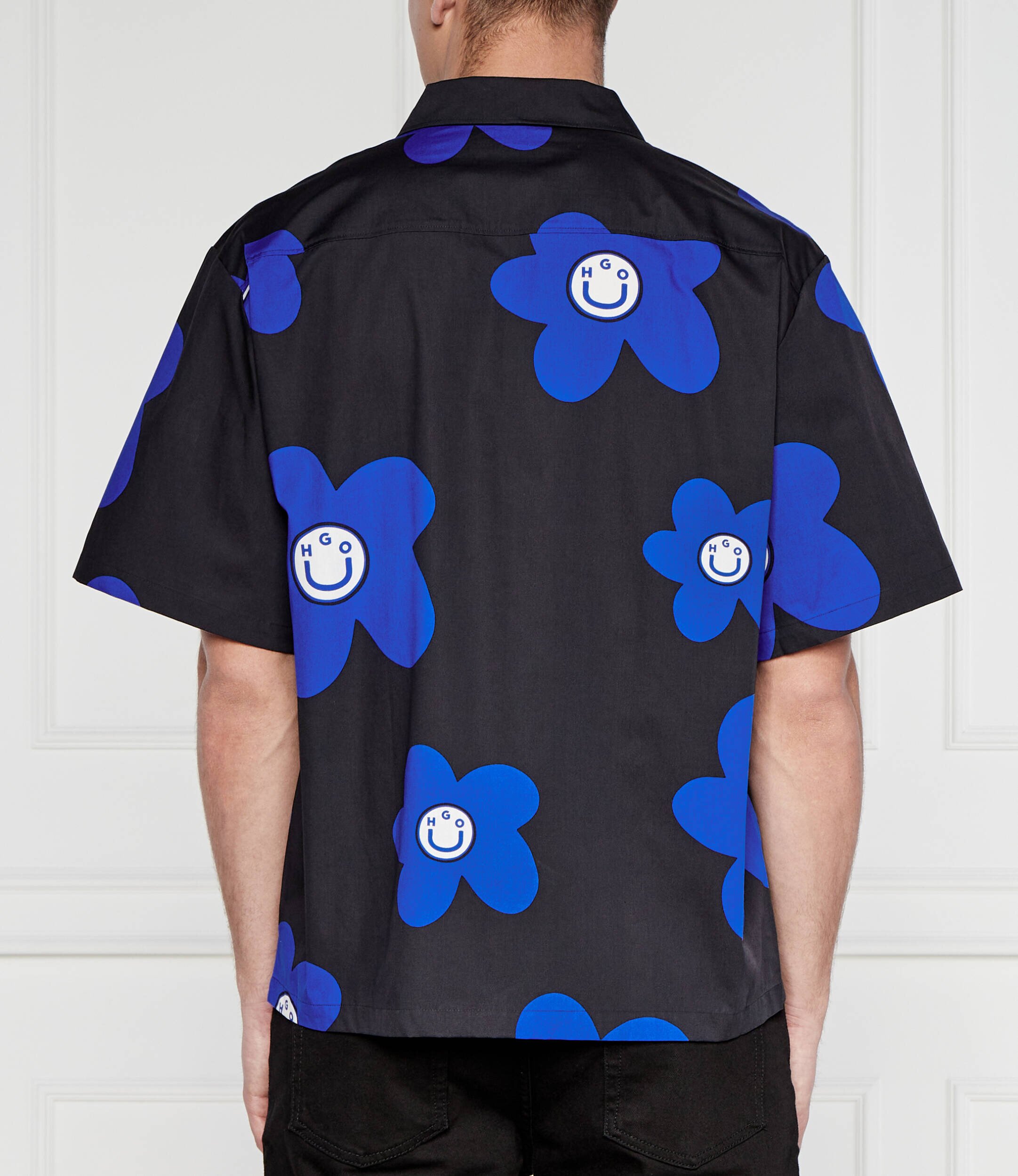 HUGO Blue Cămașă Eligino | Oversize fit