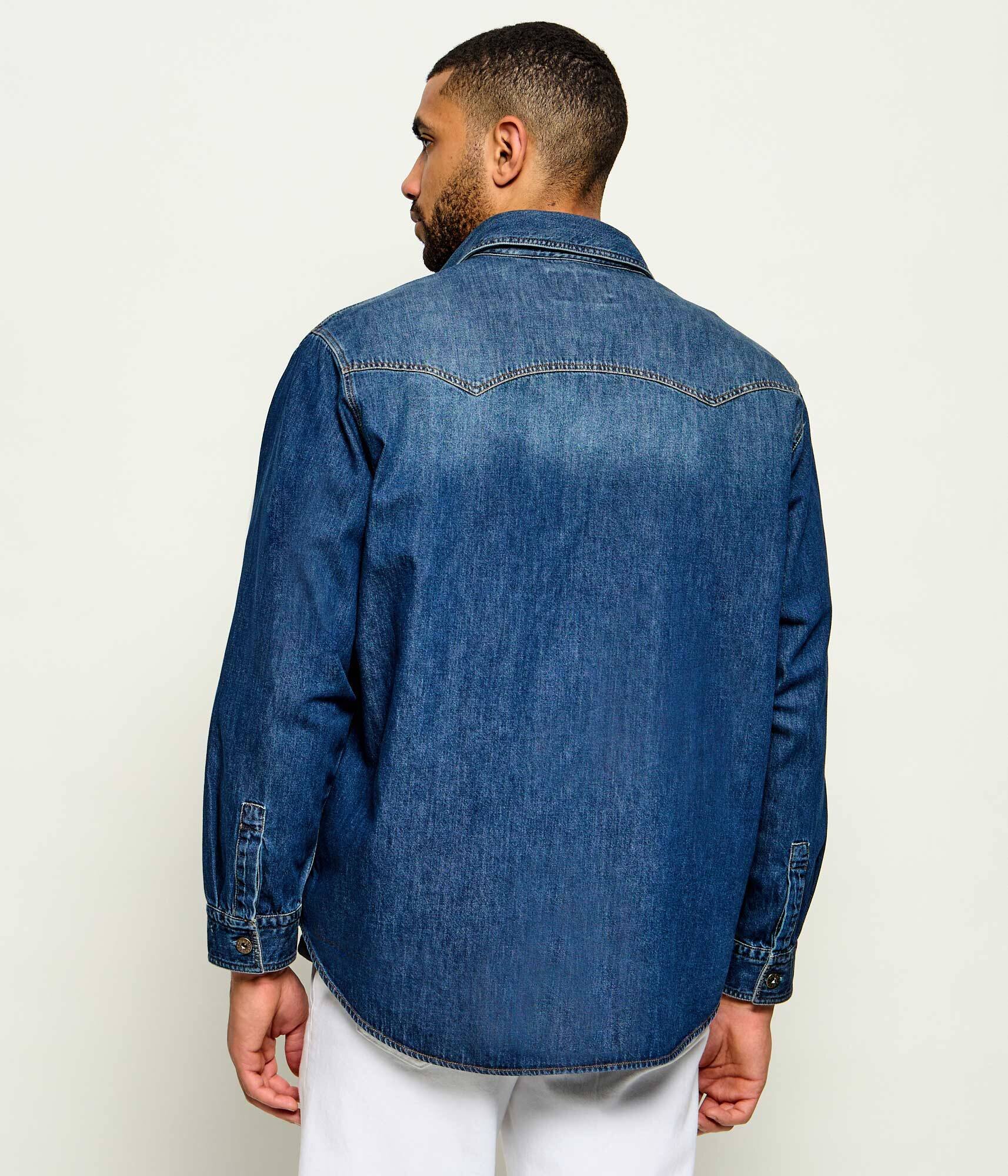 HUGO Blue De blugi cămașă Ebant | Oversize fit
