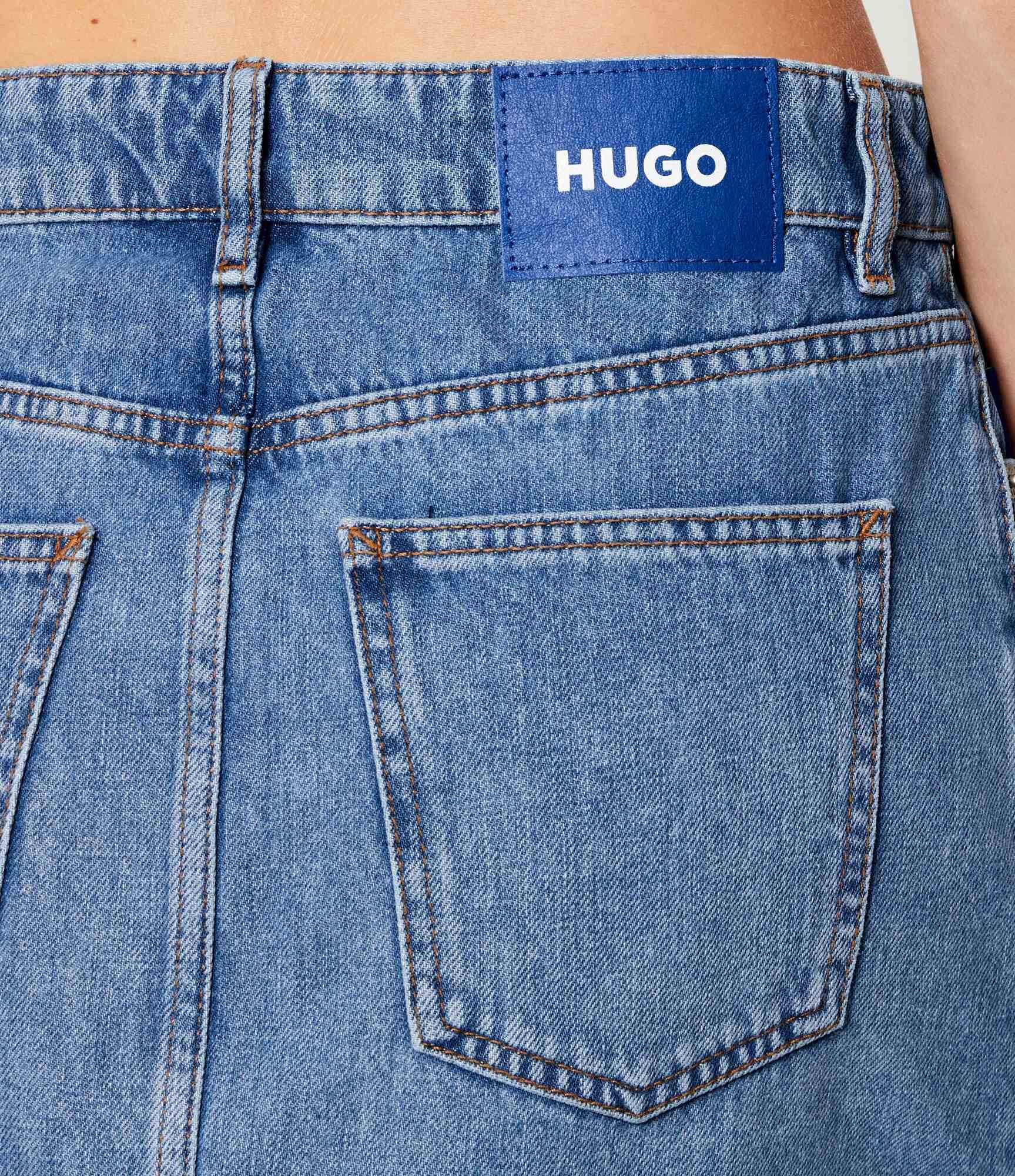 HUGO Blue De blugi fustă Galanie_B