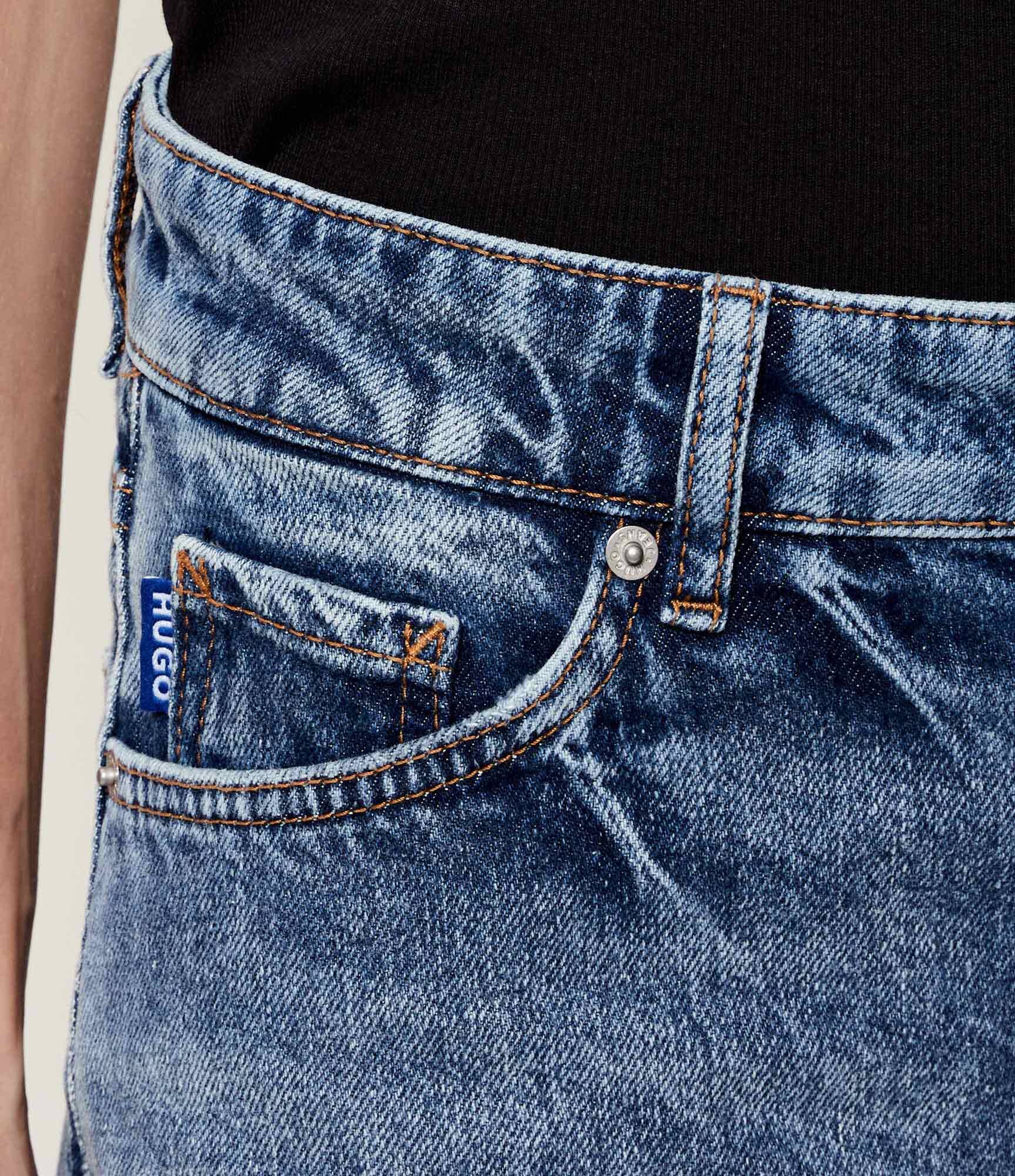 HUGO Blue De blugi pantaloni scurți Galimon_1_B | regular fit