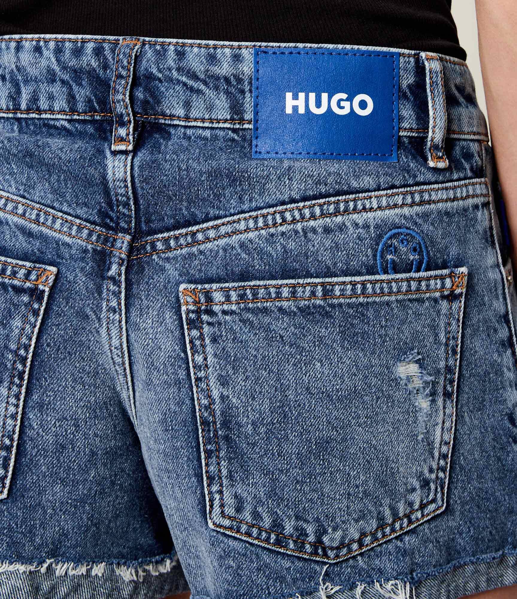 HUGO Blue De blugi pantaloni scurți Galimon_1_B | regular fit