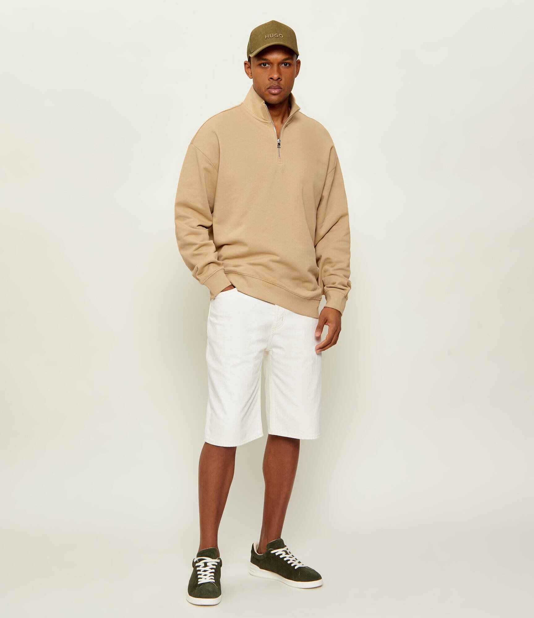 HUGO Blue De blugi pantaloni scurți Skate | regular fit