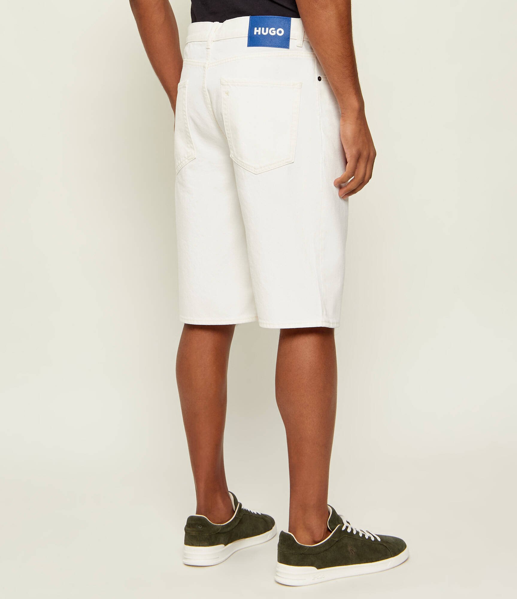 HUGO Blue De blugi pantaloni scurți Skate | regular fit