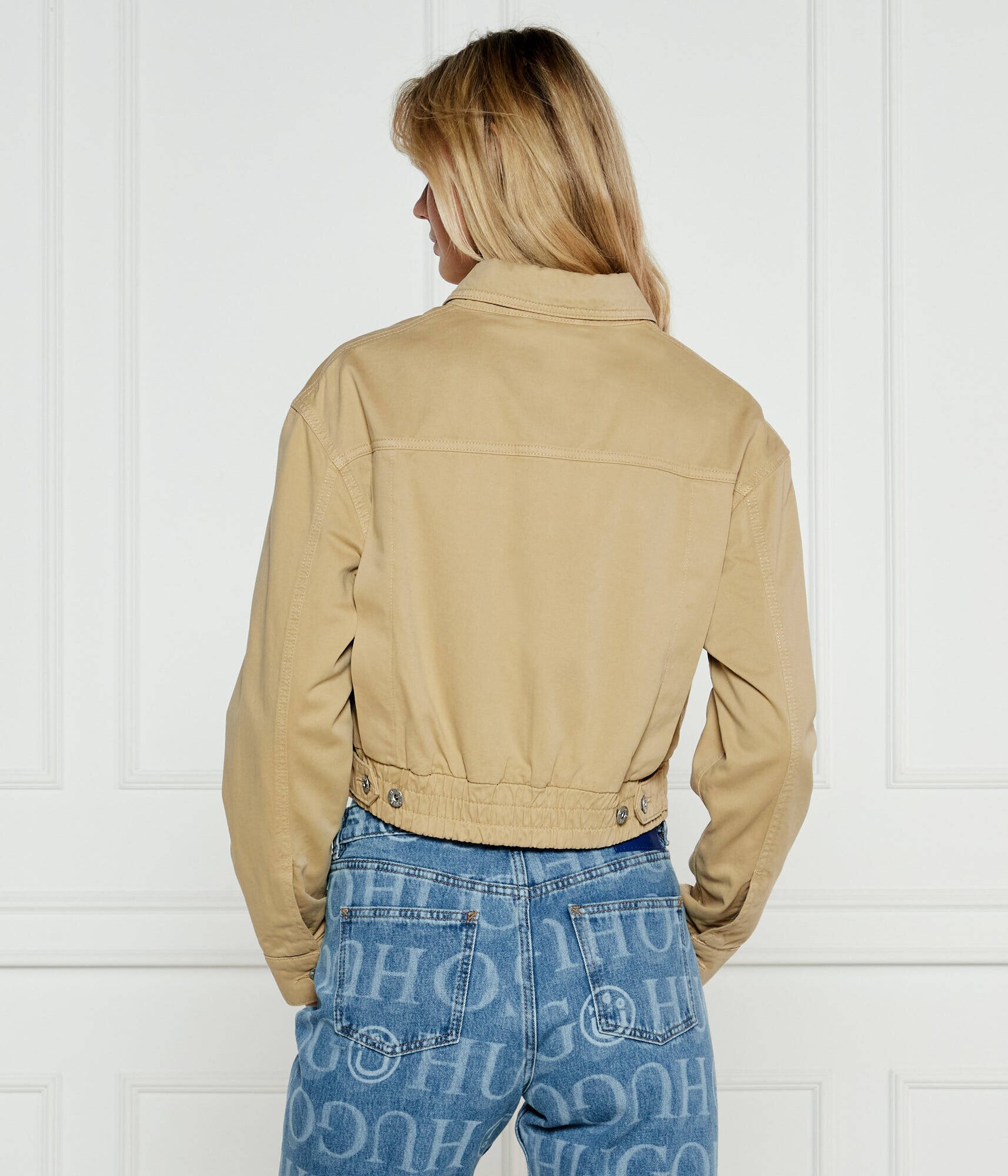 HUGO Blue Geacă Adana-1-D_B | Cropped Fit