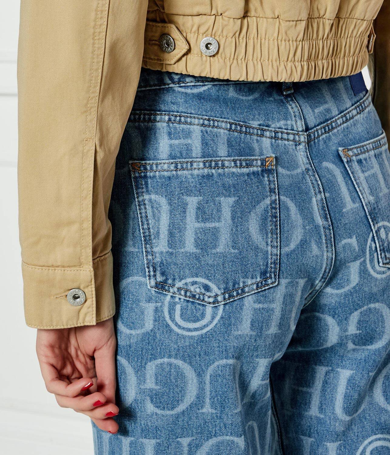 HUGO Blue Geacă Adana-1-D_B | Cropped Fit