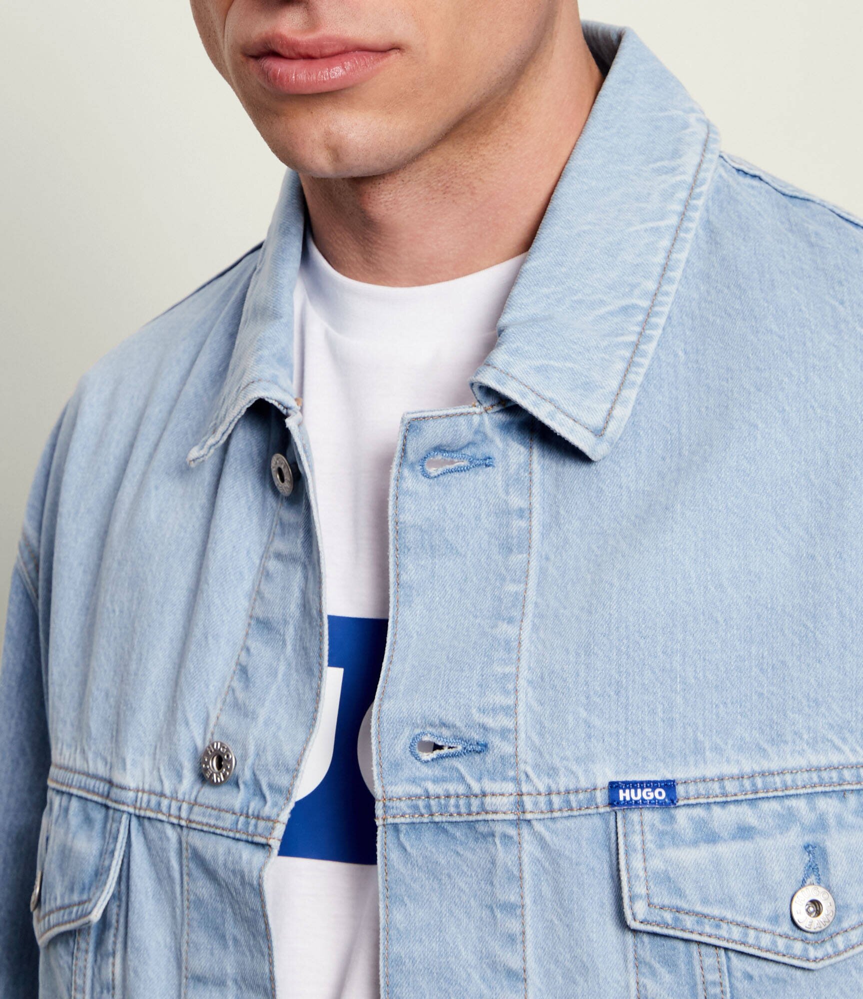 HUGO Blue Geacă de blug Kirkby | Loose fit