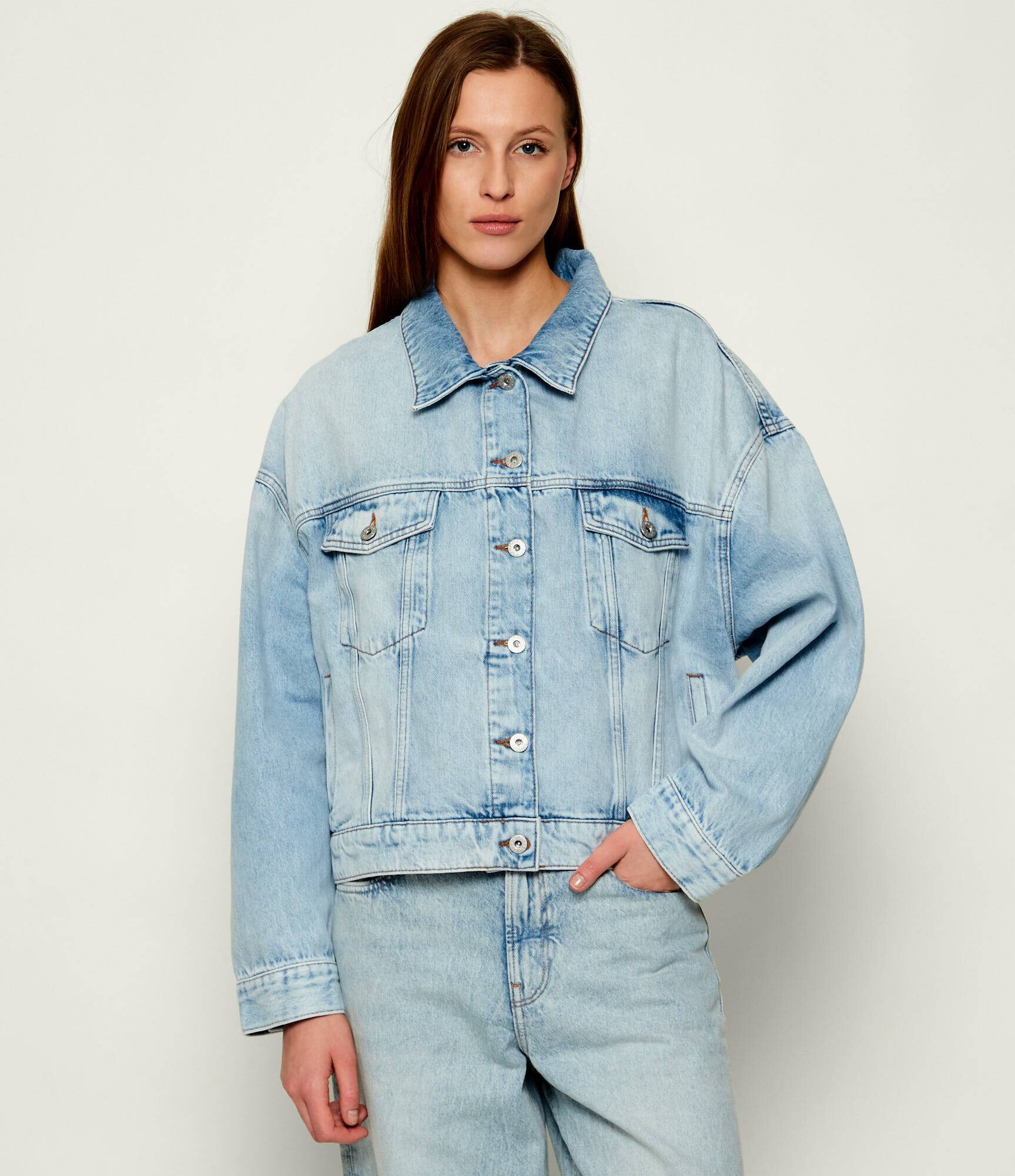 HUGO Blue Geacă de blug Lou_B | Oversize fit