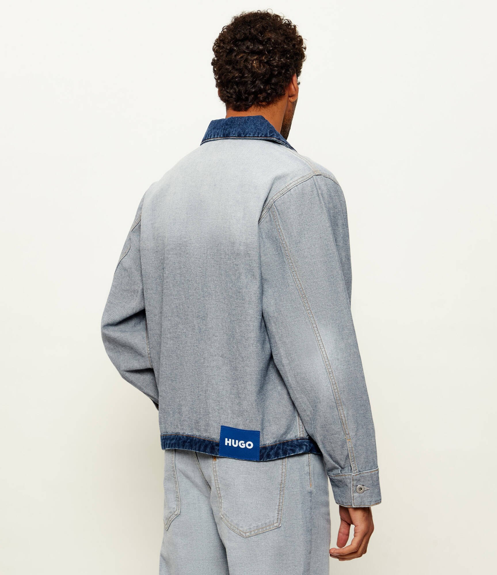 HUGO Blue Geacă de blug Talian | regular fit