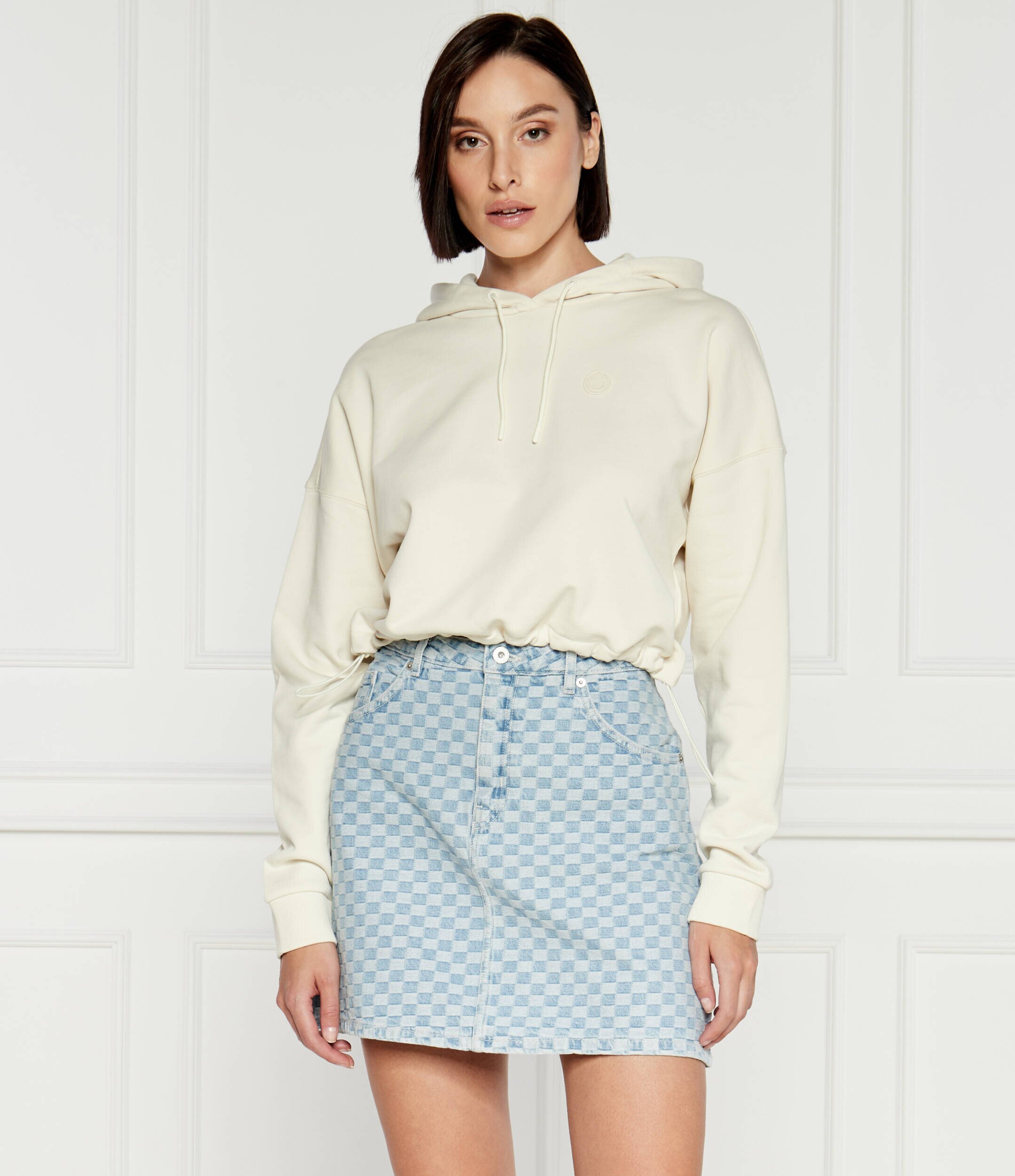 HUGO Blue Hanorac Dilvie | Cropped Fit