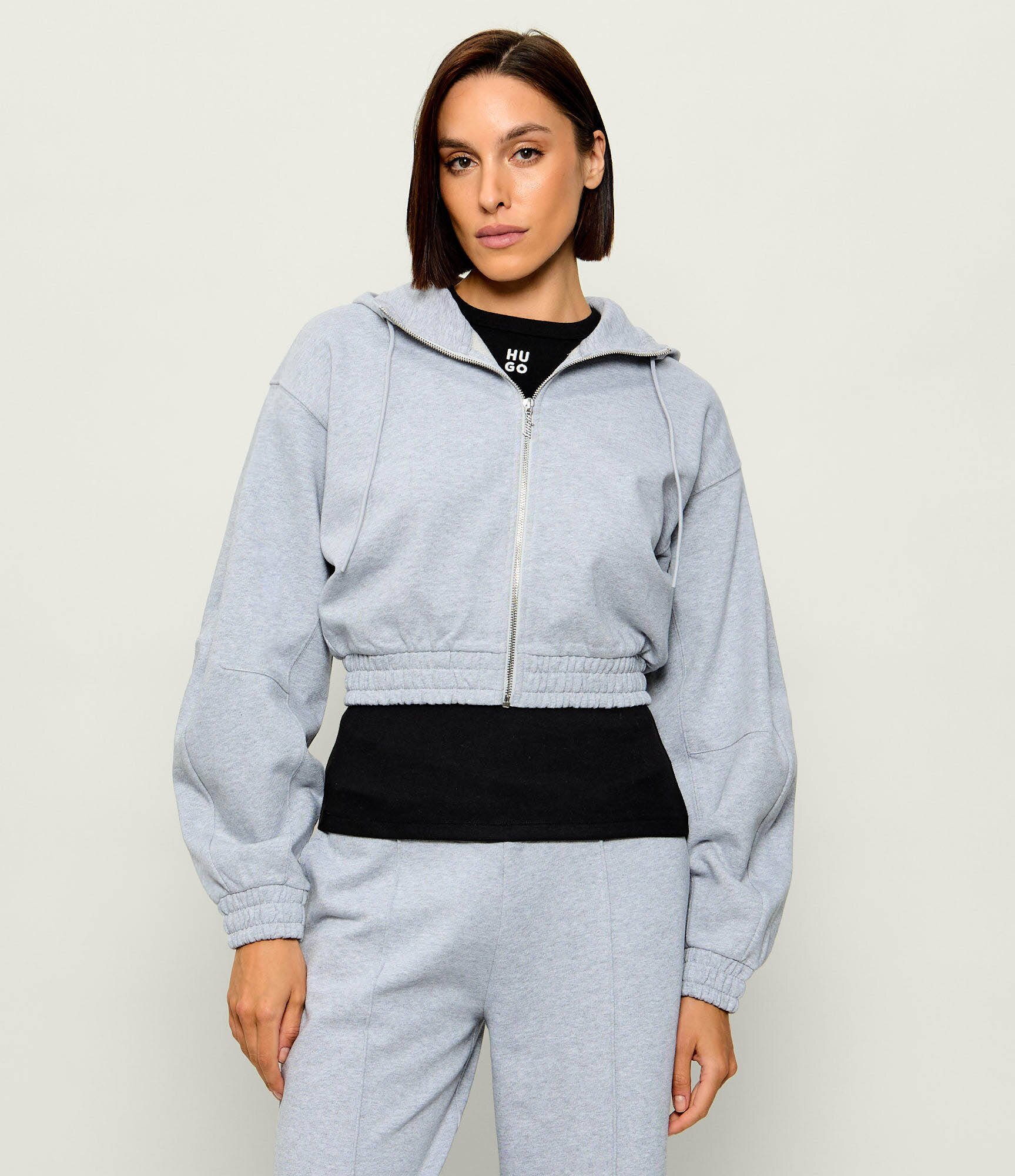 HUGO Blue Hanorac Dolpie_B | Cropped Fit