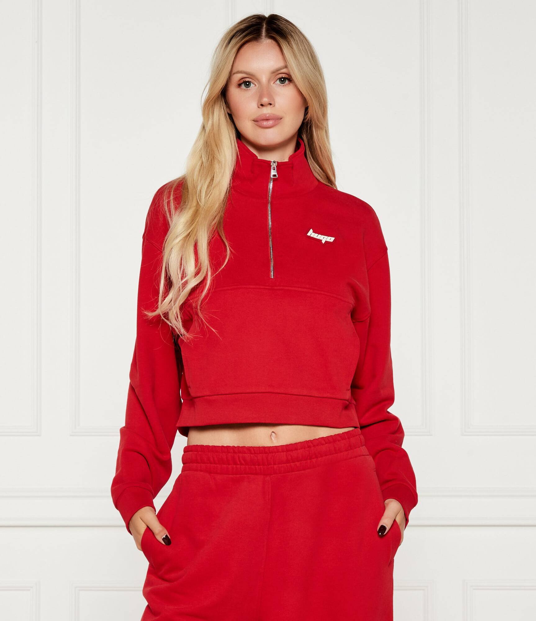HUGO Blue Hanorac Dorata_B | Cropped Fit