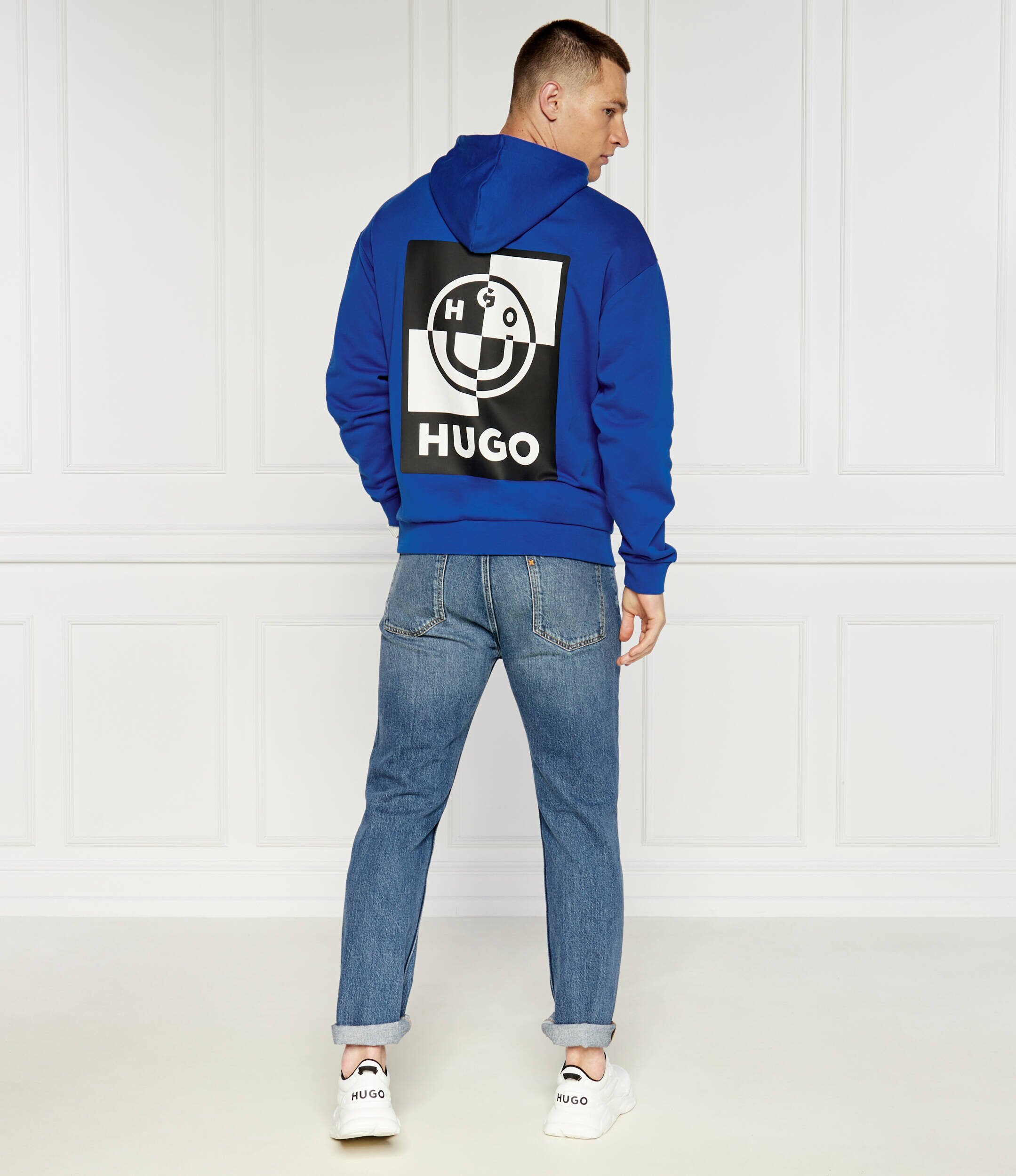 HUGO Blue Hanorac Nabricoso | Regular Fit