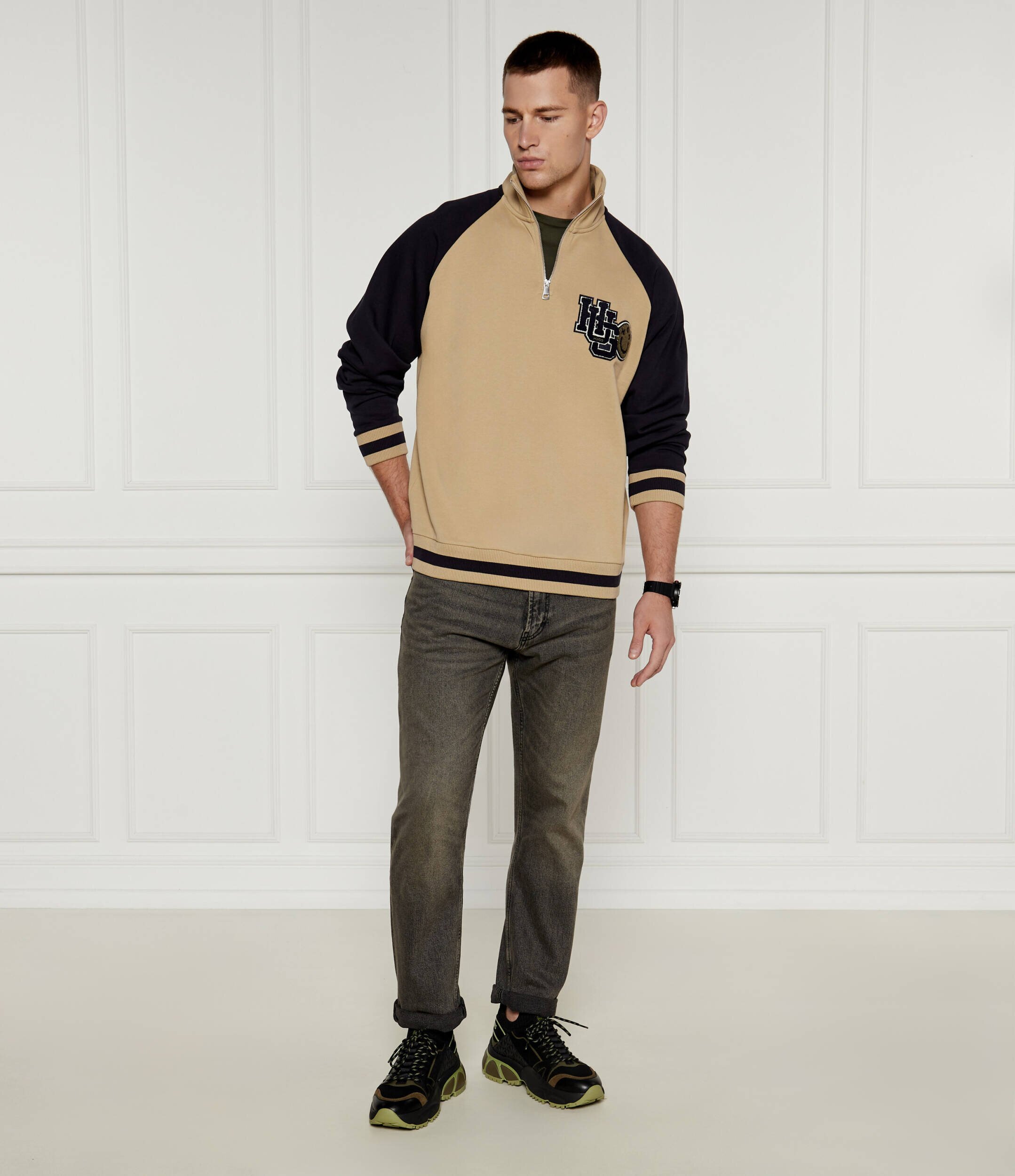 HUGO Blue Hanorac Nakimero | Loose fit