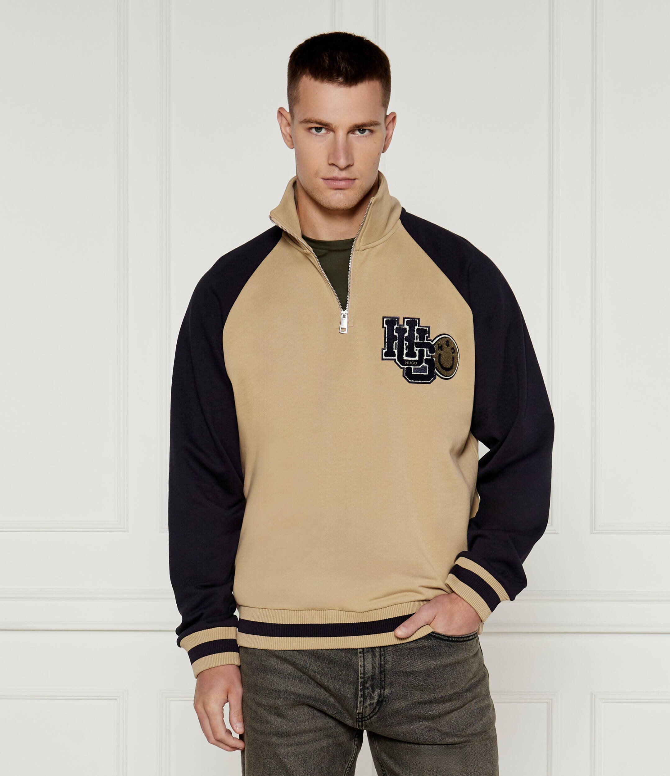 HUGO Blue Hanorac Nakimero | Loose fit
