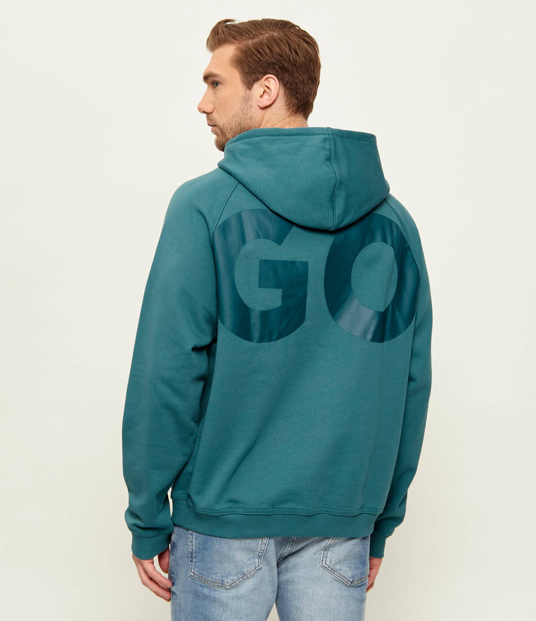 HUGO Blue Hanorac Nalfhood | Relaxed fit