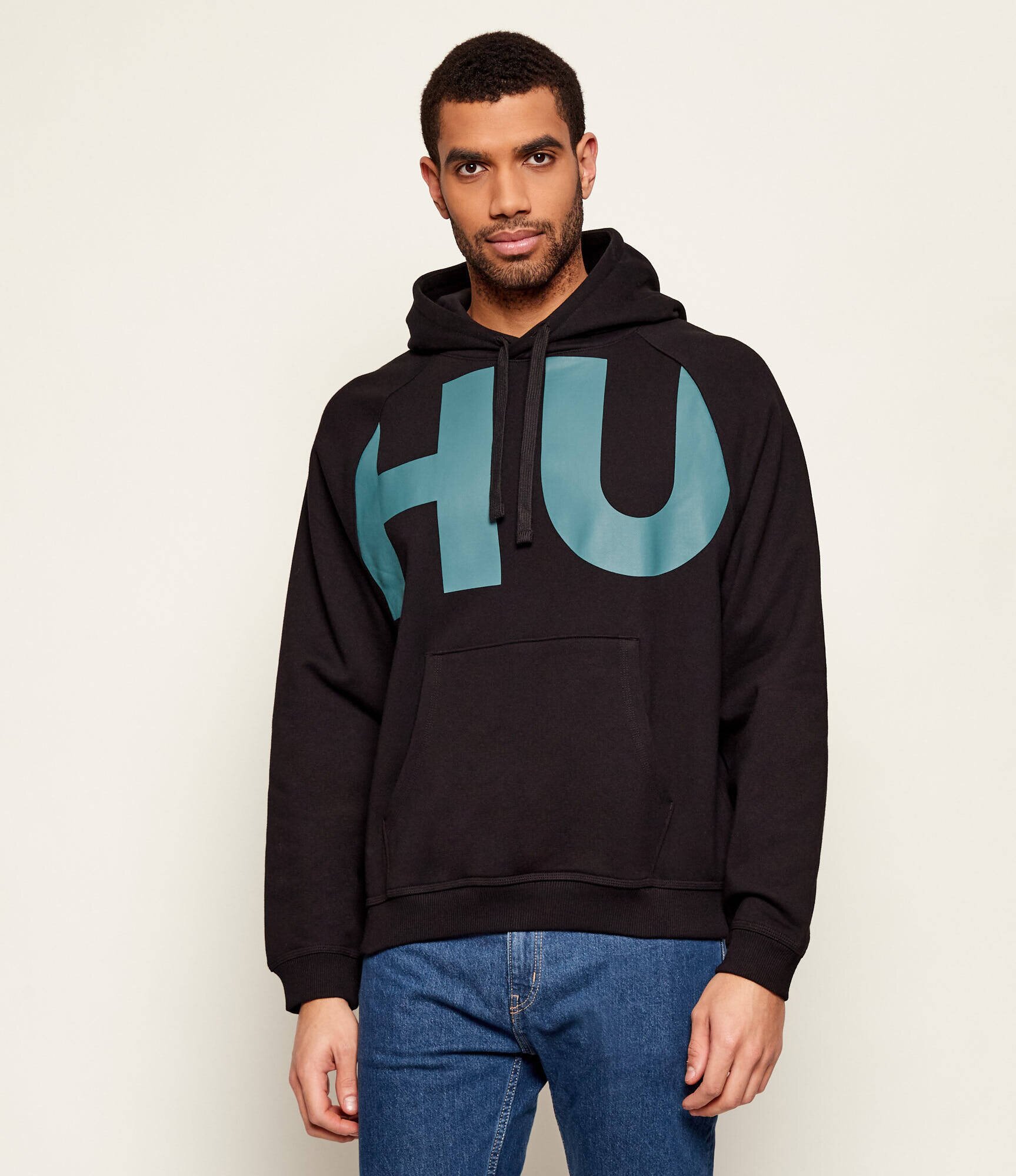HUGO Blue Hanorac Nalfhood | Relaxed fit