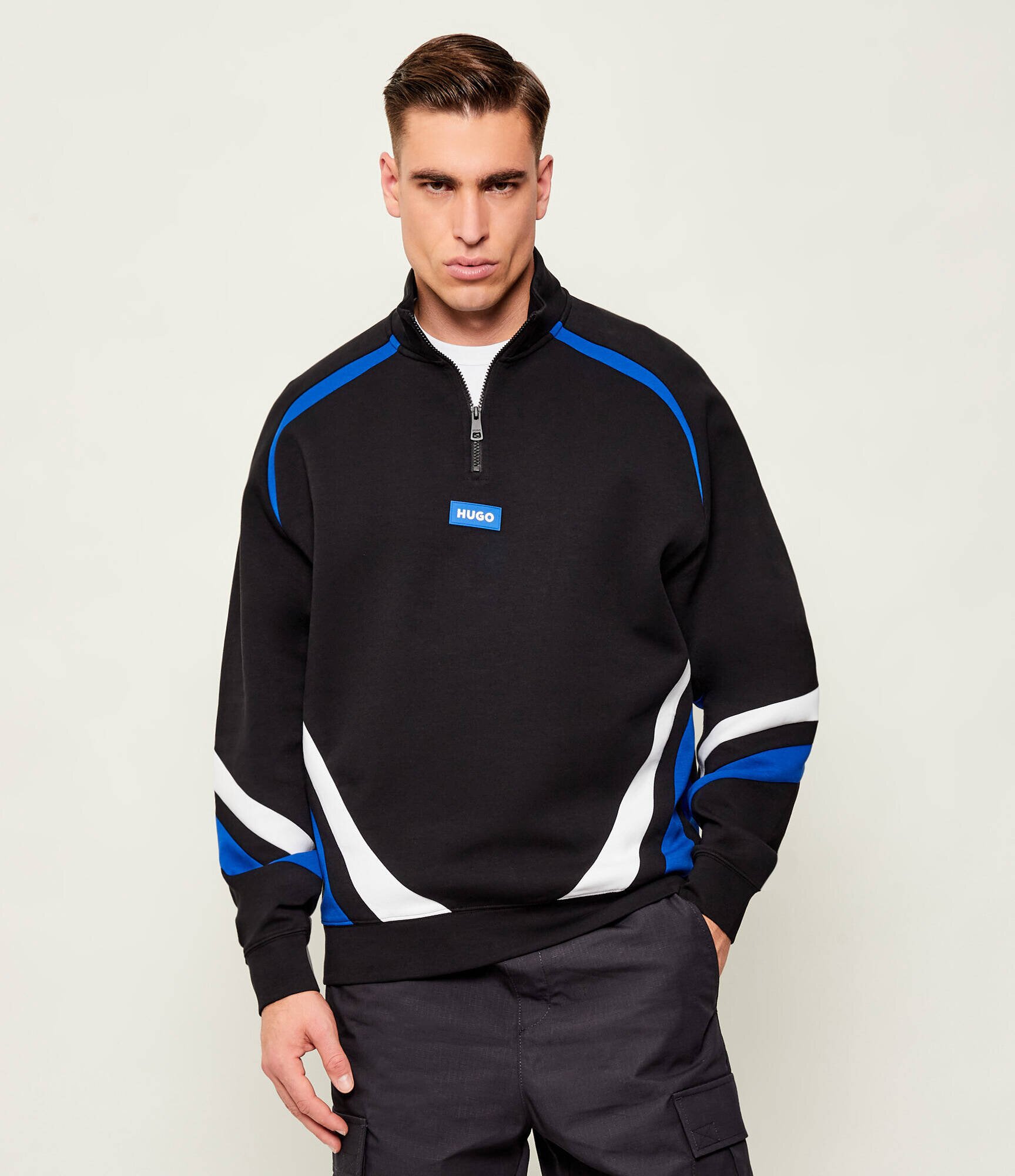HUGO Blue Hanorac Naloneck | Relaxed fit