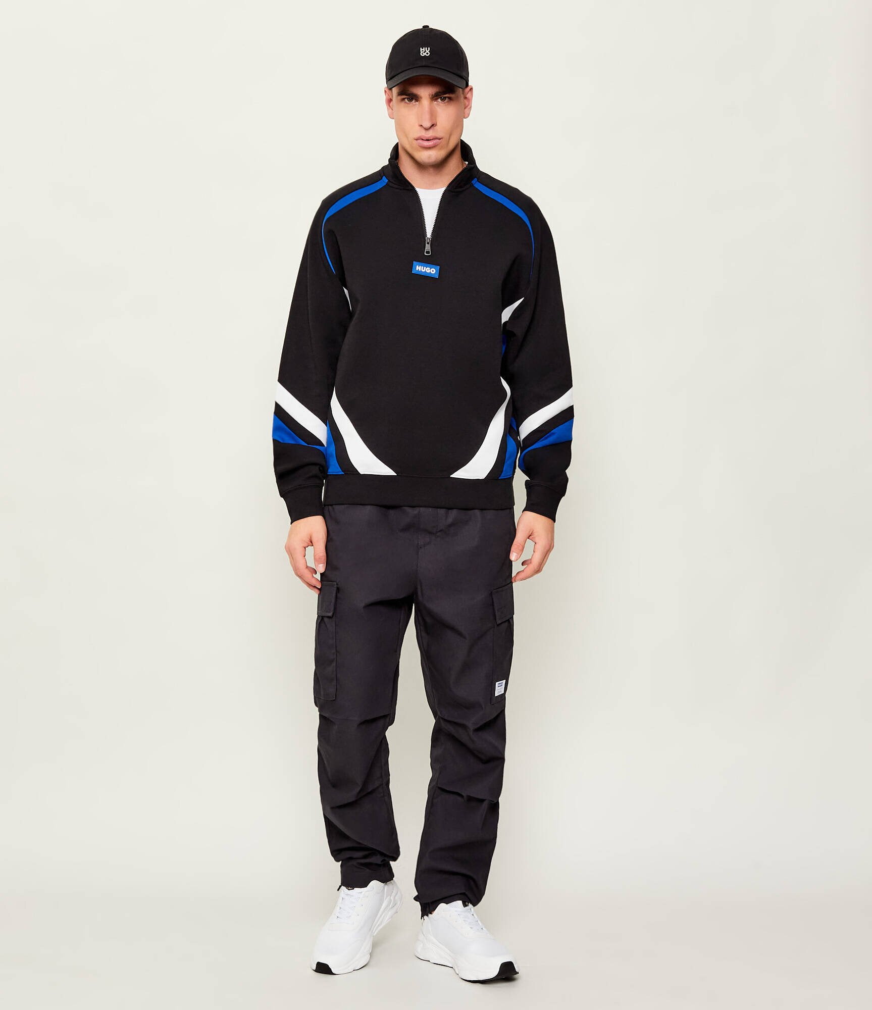HUGO Blue Hanorac Naloneck | Relaxed fit