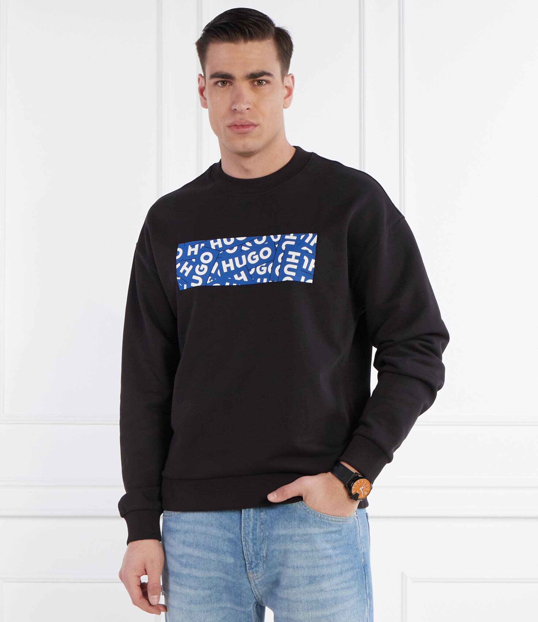 HUGO Blue Hanorac Naylos | Loose fit