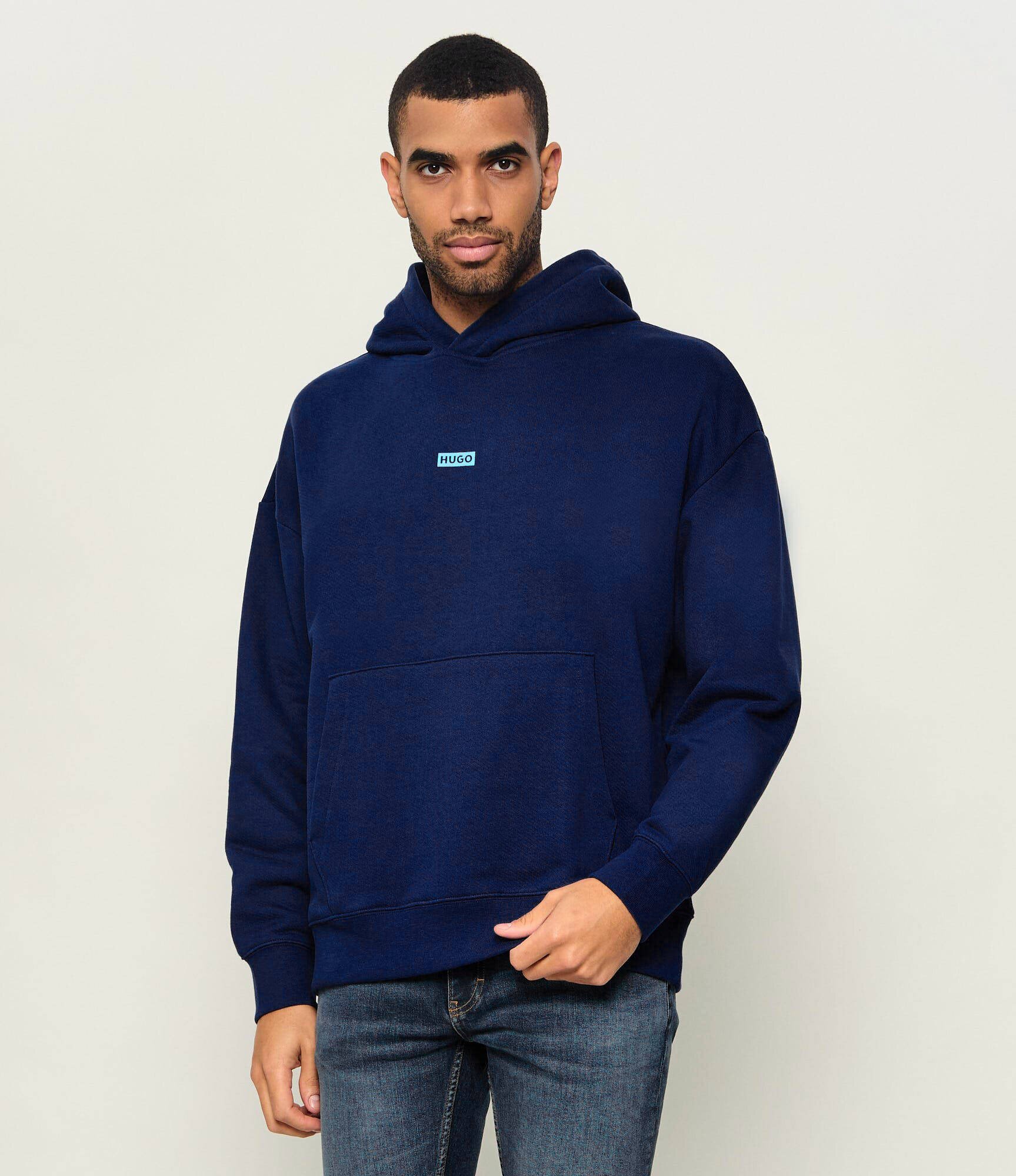 HUGO Blue Hanorac Nazardo | Loose fit