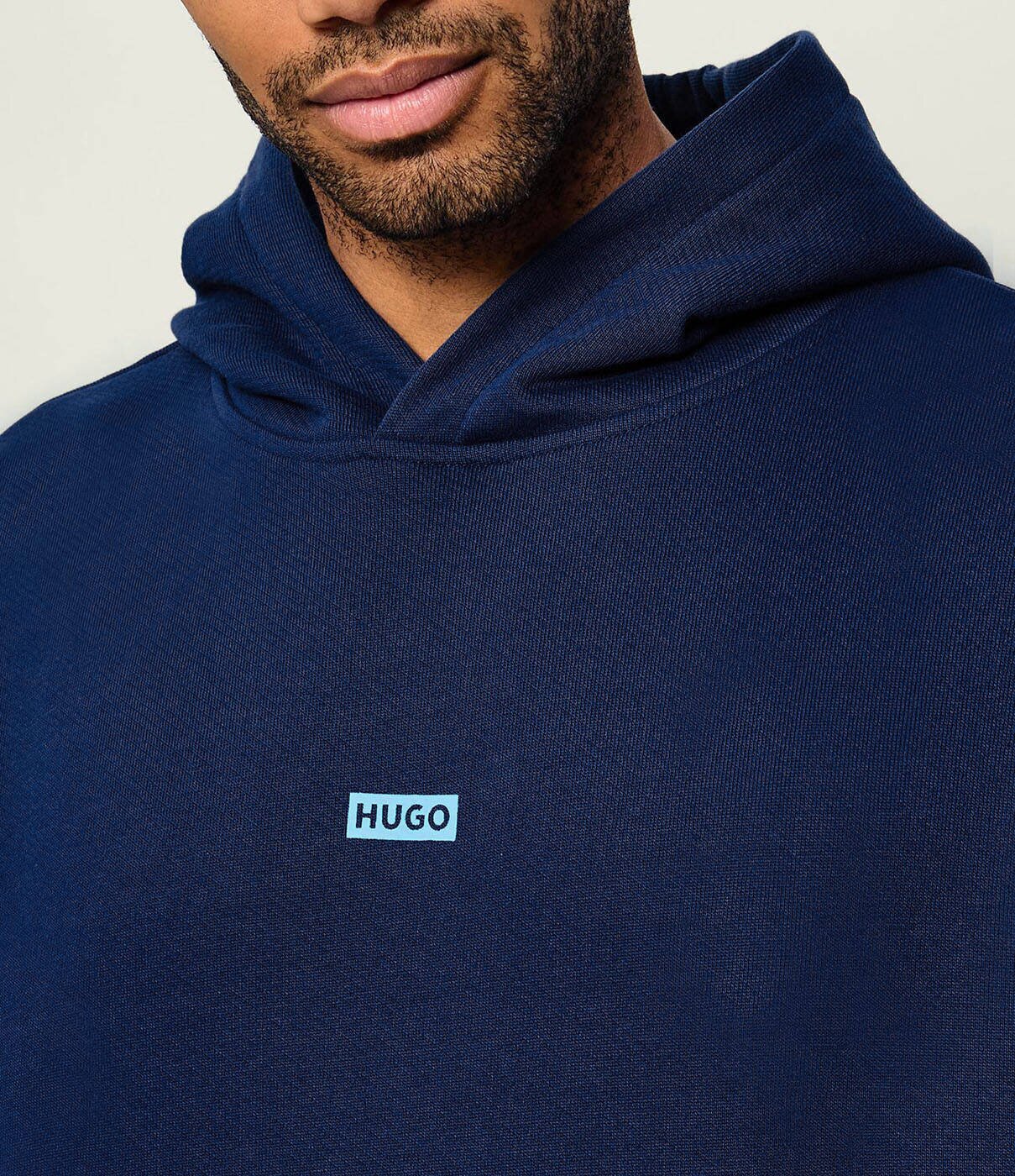 HUGO Blue Hanorac Nazardo | Loose fit
