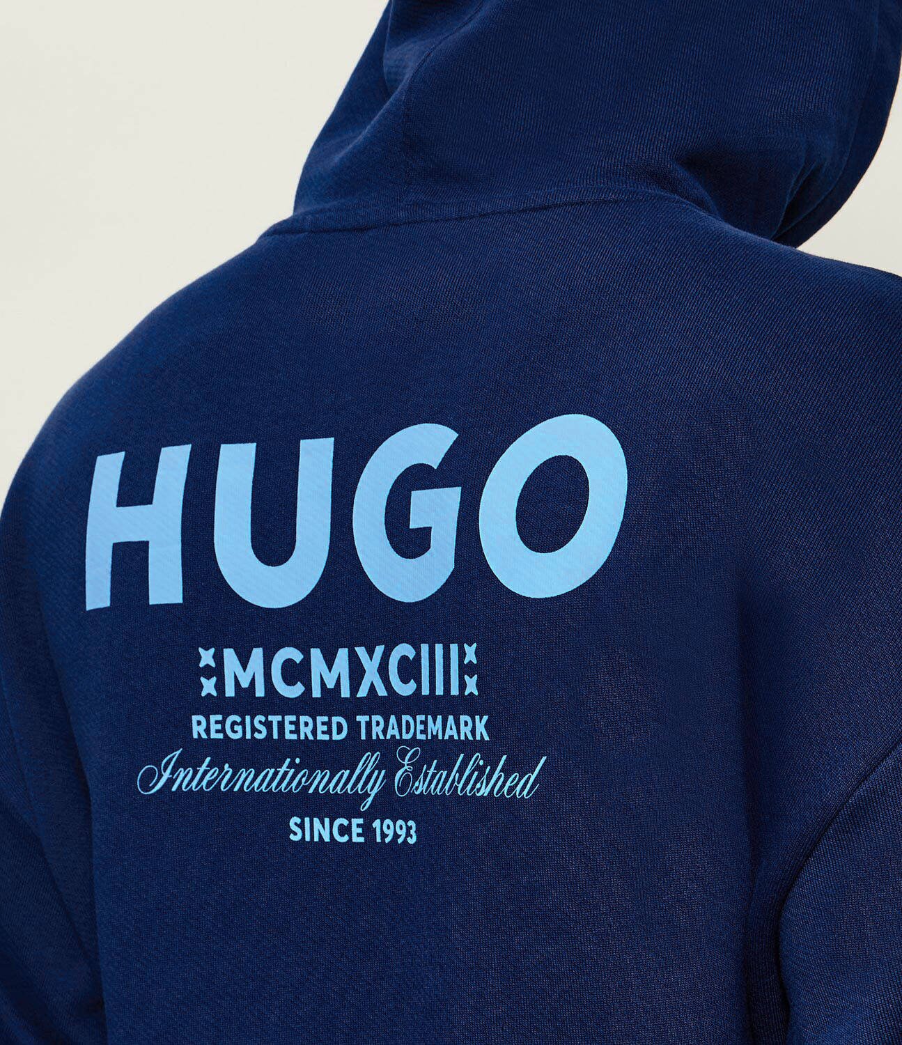 HUGO Blue Hanorac Nazardo | Loose fit
