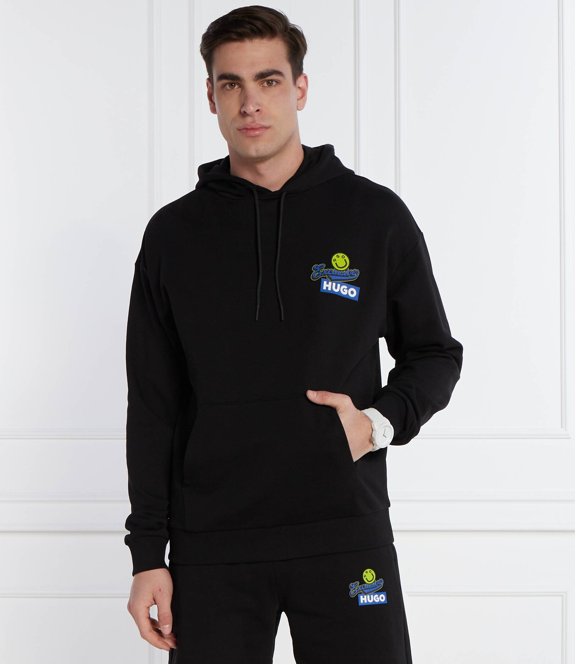 HUGO Blue Hanorac Nerrain | Regular Fit