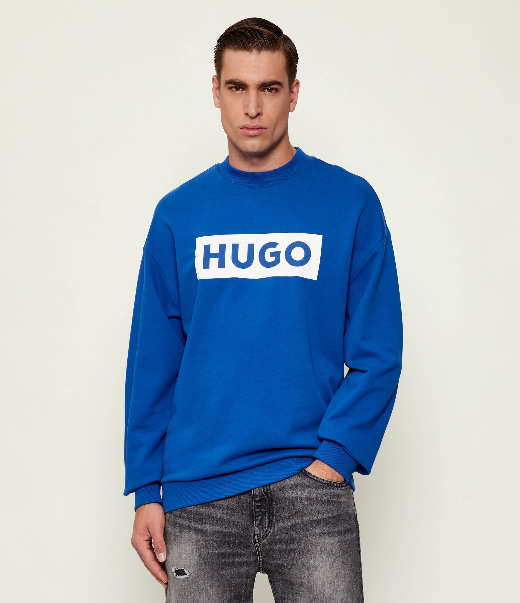 HUGO Blue Hanorac Niero | Loose fit
