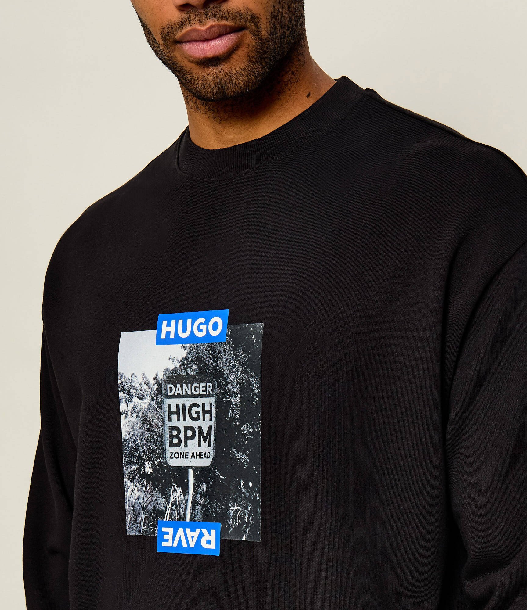 HUGO Blue Hanorac Noldocrew | regular fit