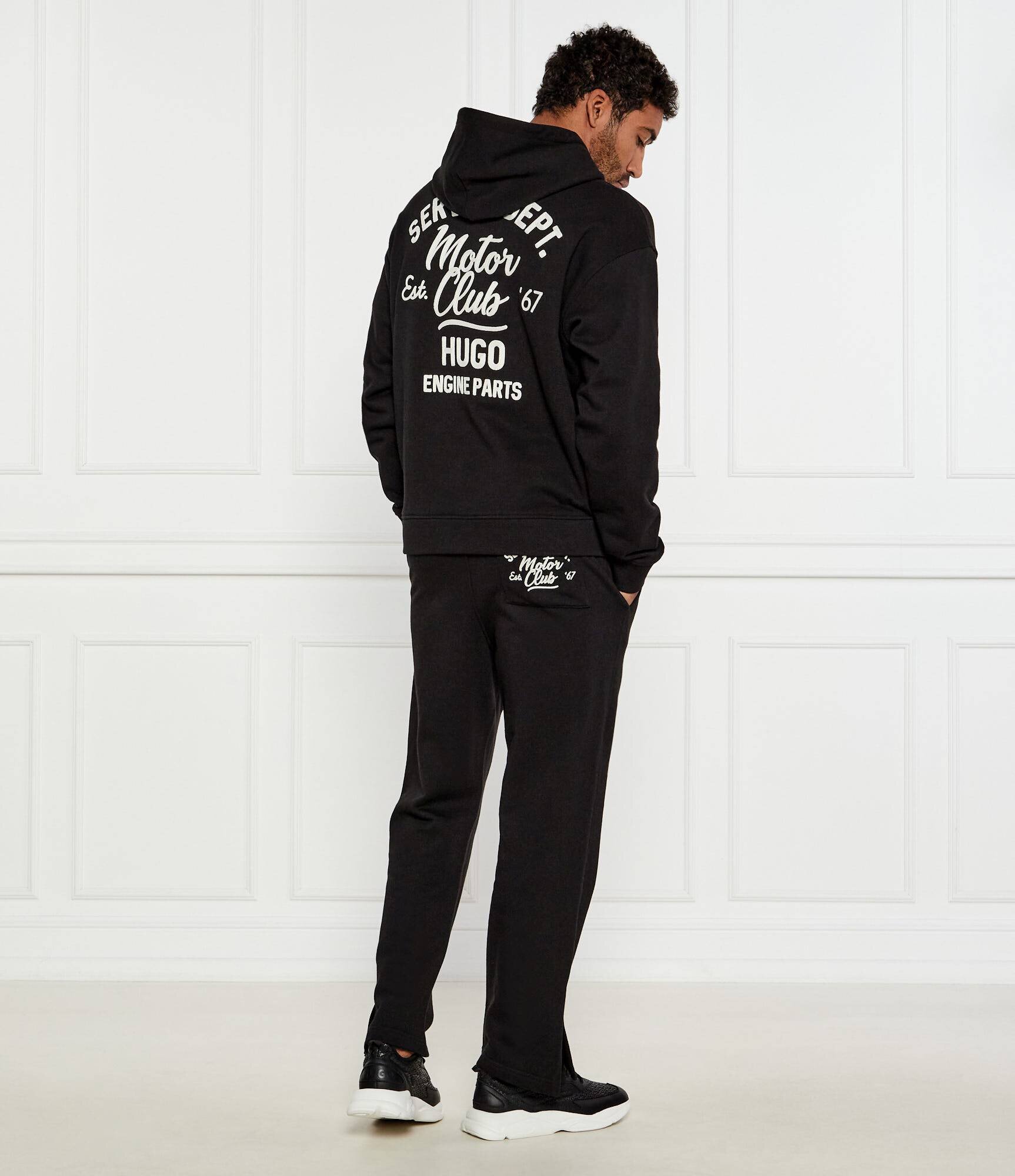 HUGO Blue Hanorac Nualo | Loose fit