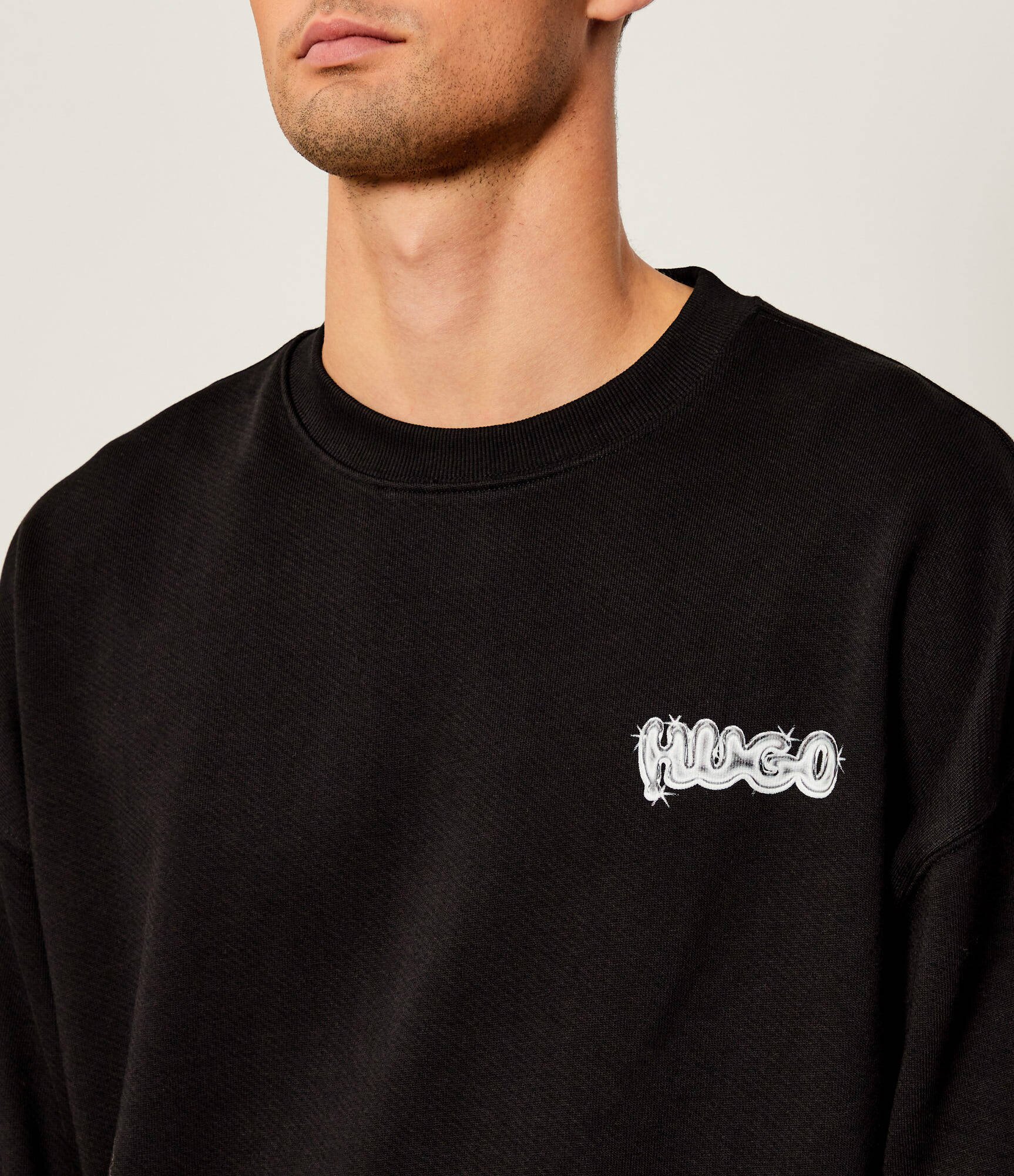 HUGO Blue Hanorac Nyrocrew | Relaxed fit