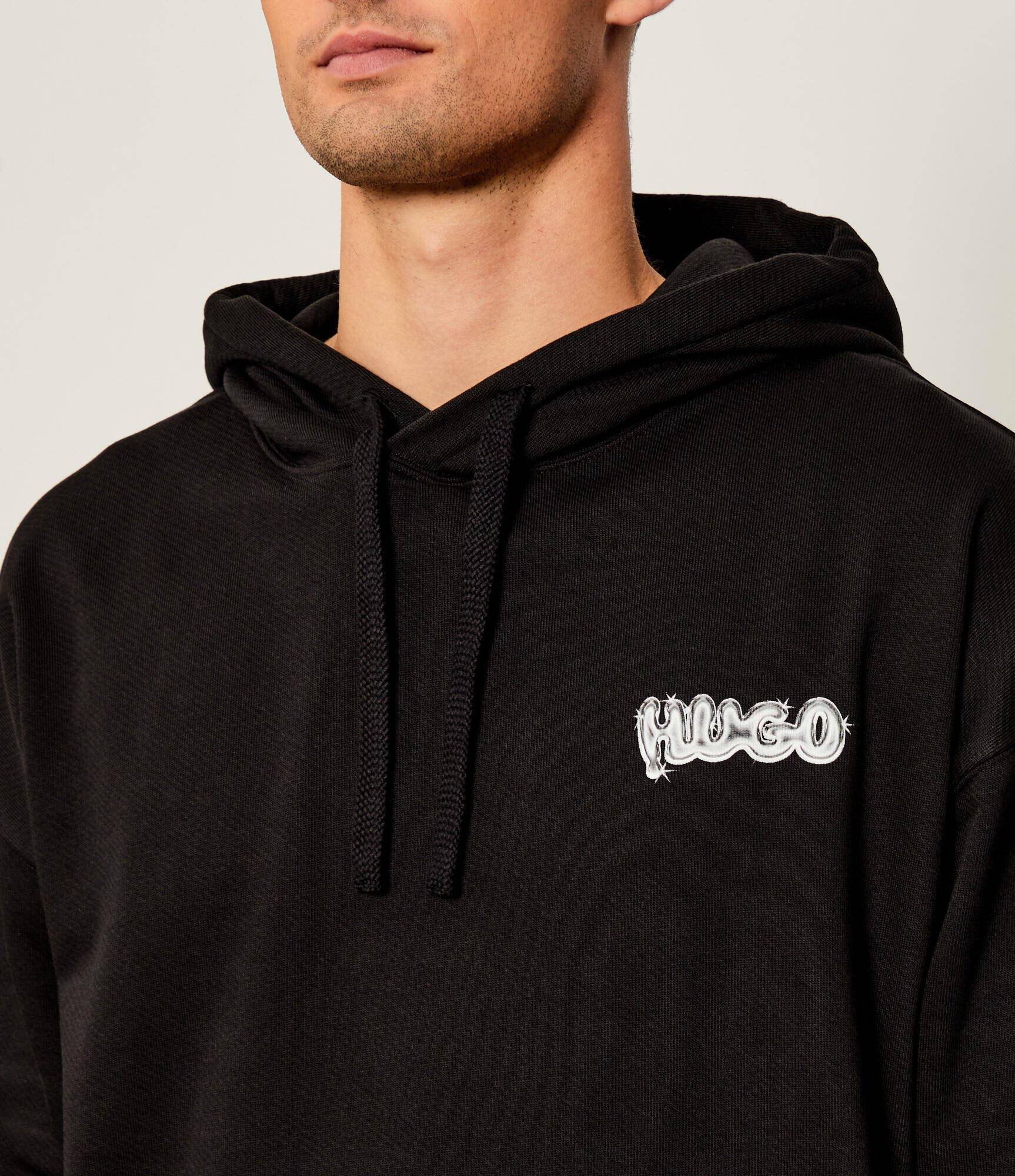 HUGO Blue Hanorac Nyrohood | Loose fit