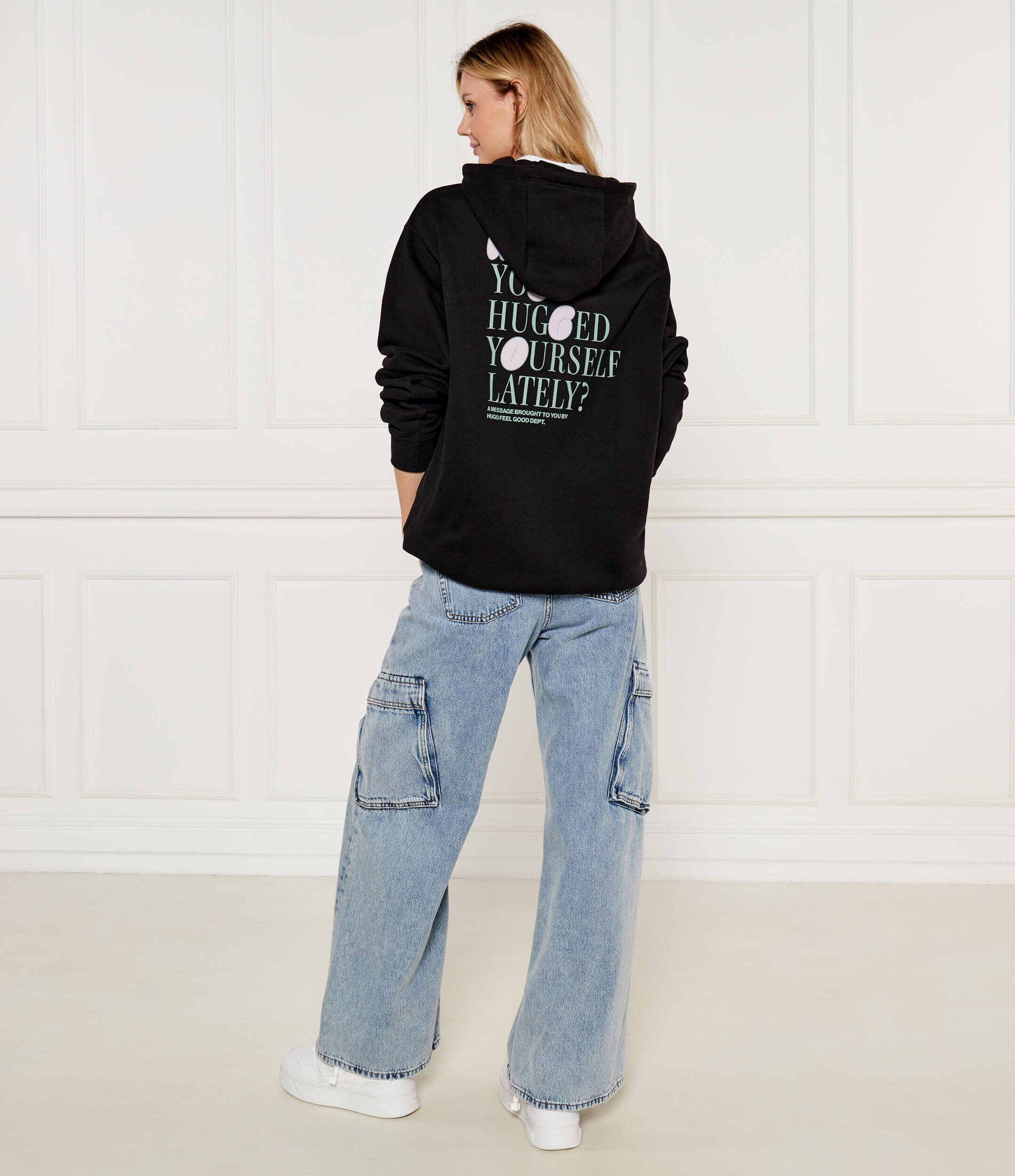 HUGO Blue Hanorac | Oversize fit