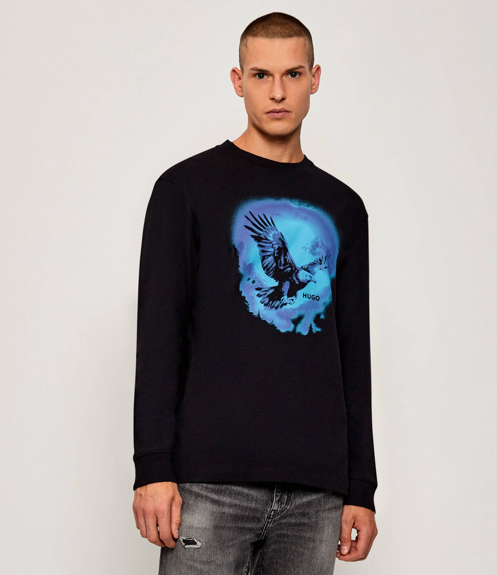 HUGO Blue Longsleeve Nagtox | regular fit