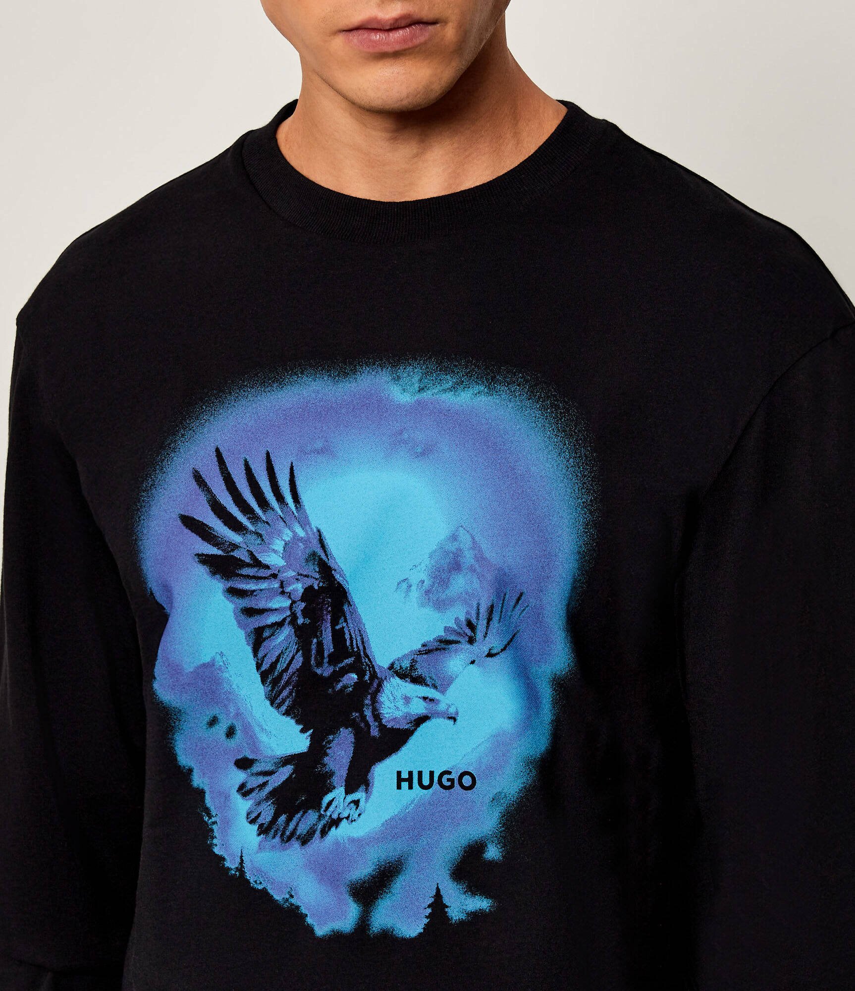 HUGO Blue Longsleeve Nagtox | regular fit