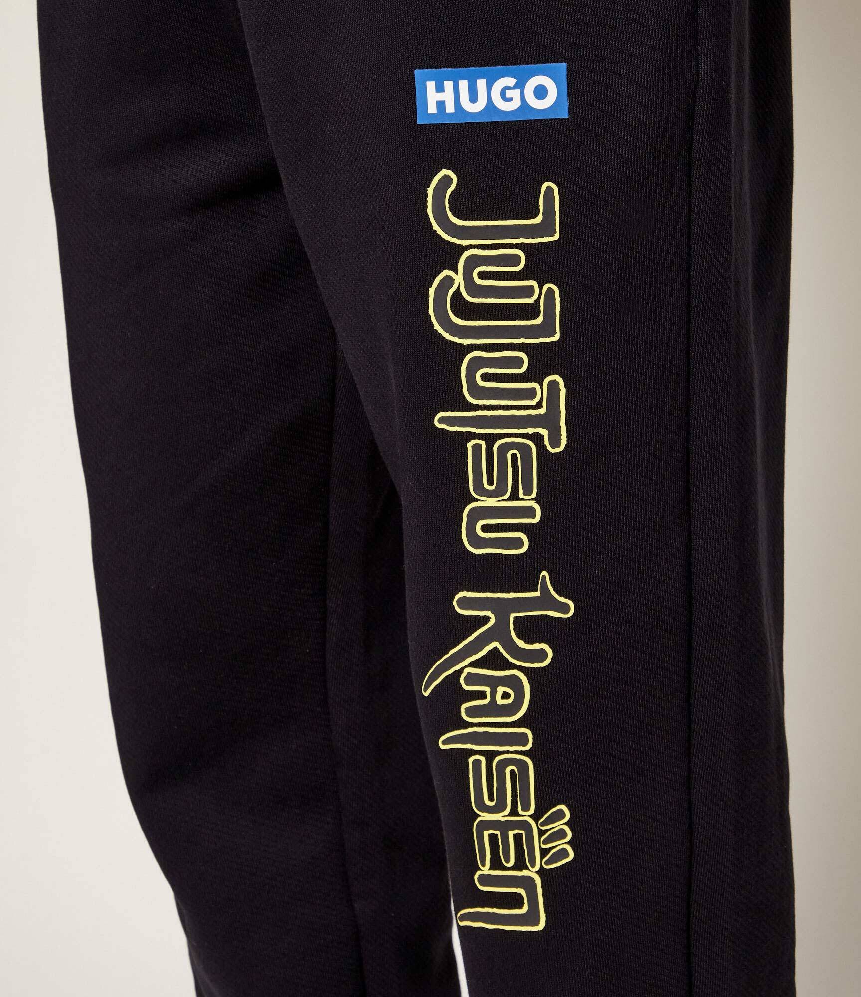 HUGO Blue Pantaloni de trening Nimaytro_JJK Hugo x Jujutsu Kaisen | regular fit