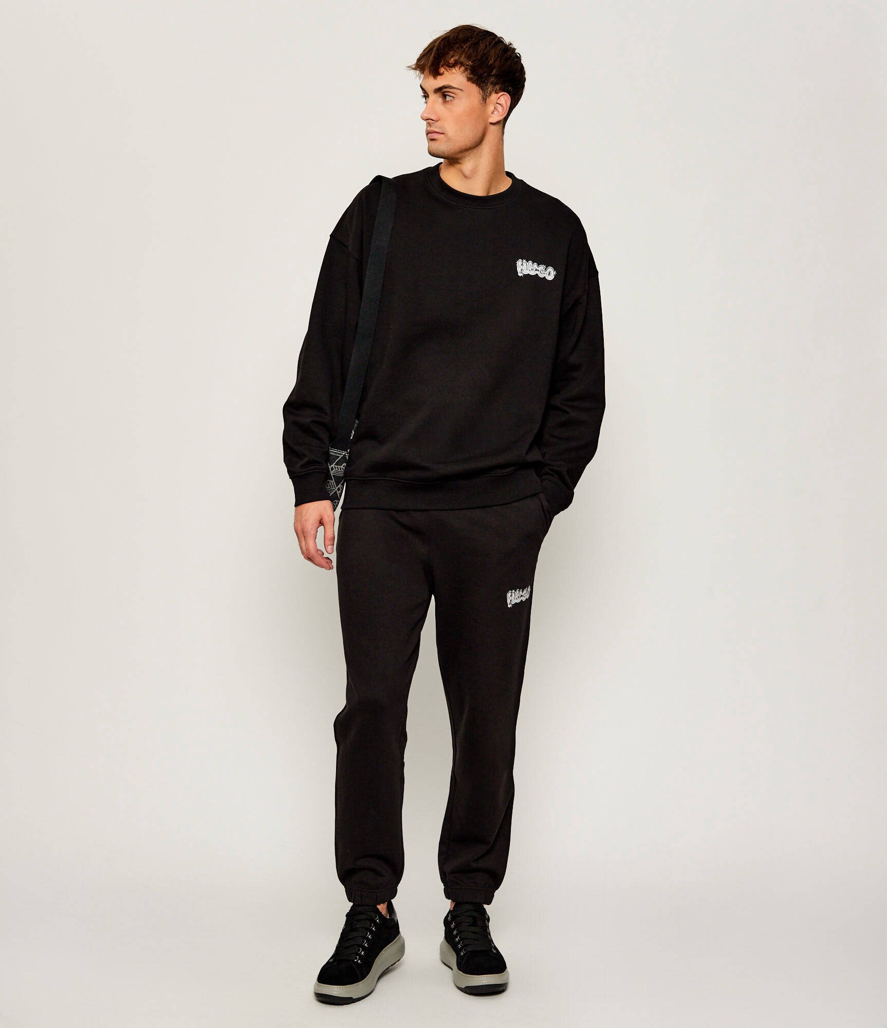 HUGO Blue Pantaloni de trening Nyrotro | Loose fit